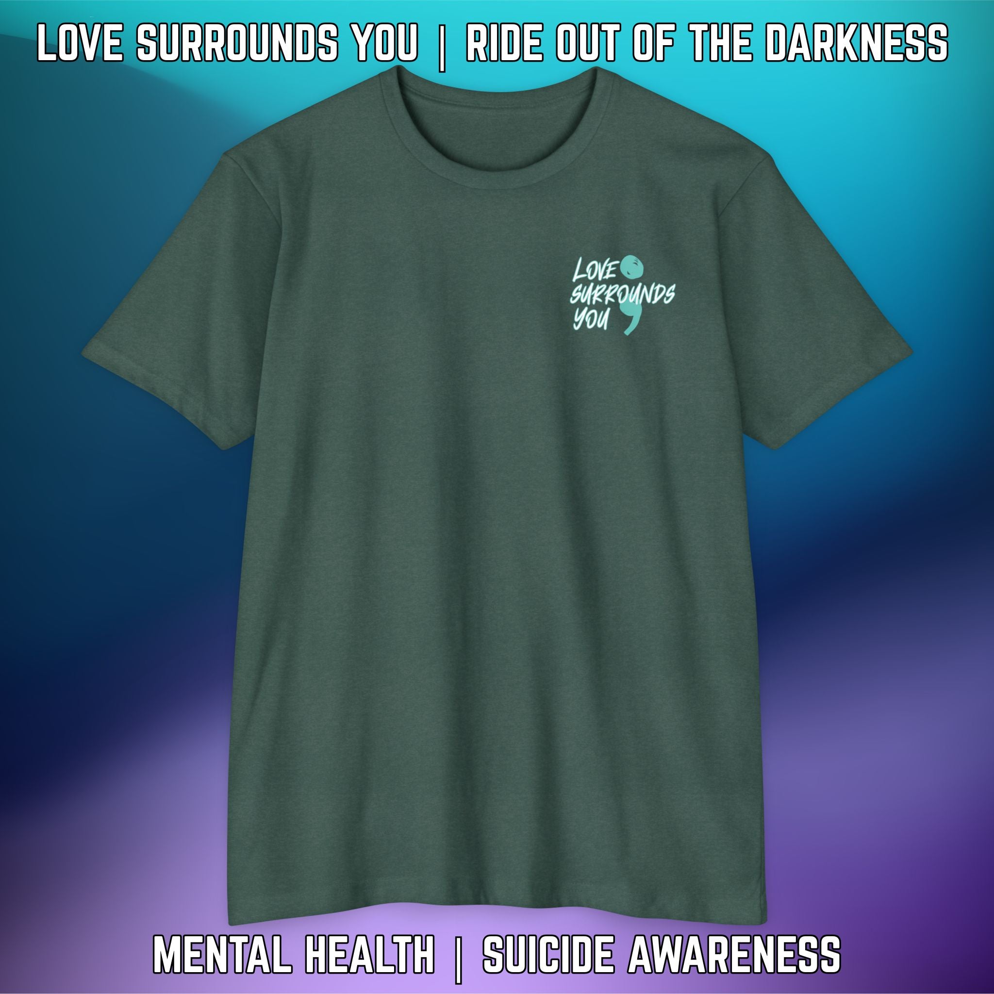 BORN TO BE A WARRIOR: T-Shirt Next Level 6210 - LSY