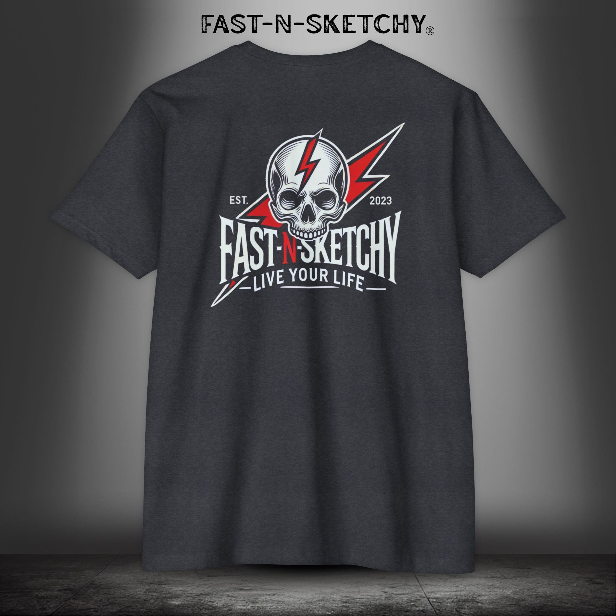 LIVE YOUR LIFE - T-shirt Classic Fit Crewneck - Next Level 6210