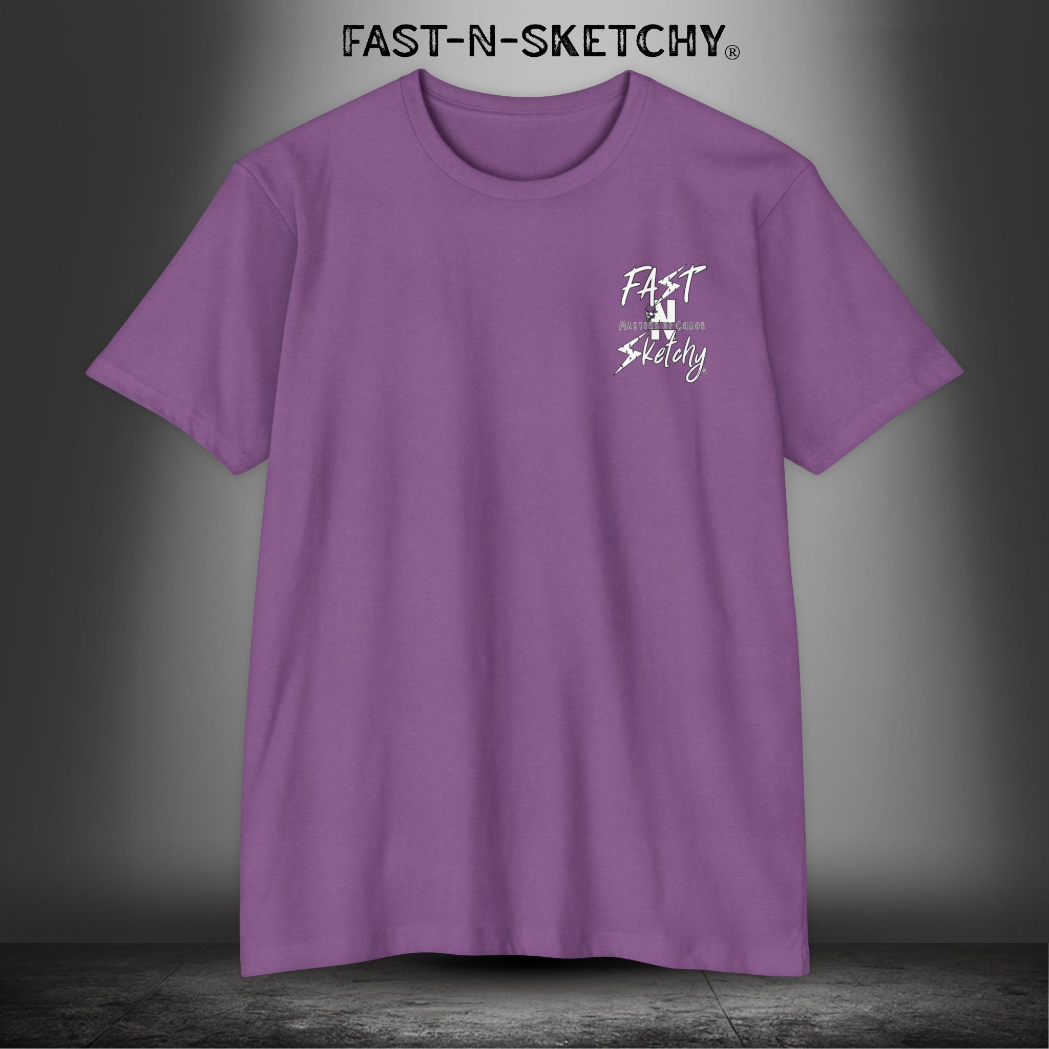 No Face, No Case: FAST-N-SKETCHY - T-Shirt