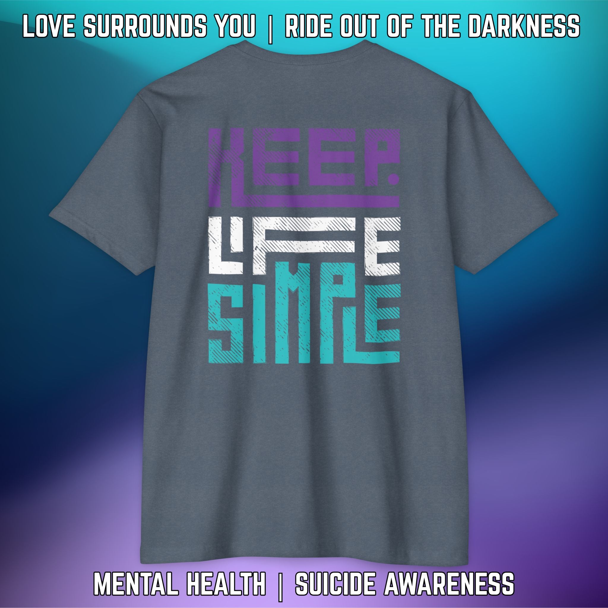 Keep Life Simple - T-shirt Next Level - LSY