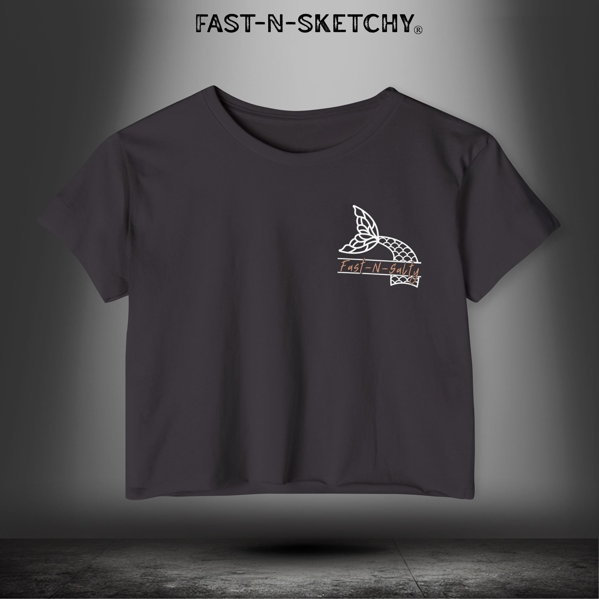 Wicked Wahine - FAST-N-SALTY - Crop Top