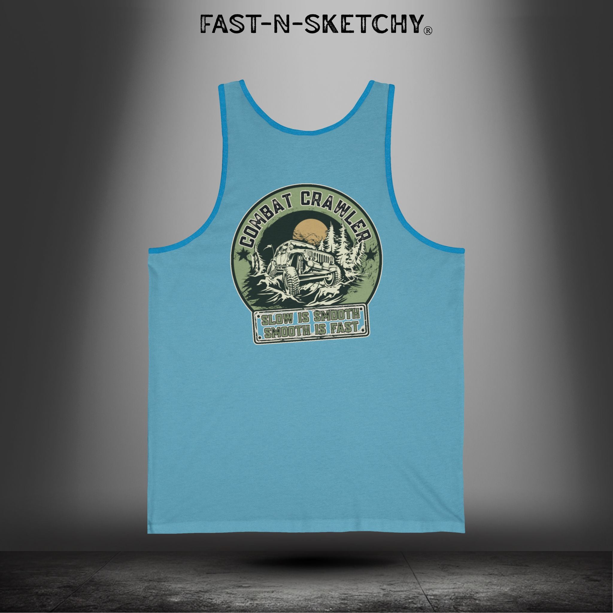 Combat Crawler - Slow is Smooth, Smooth is Fast (Jeep Edition) - Tank Top Unisex