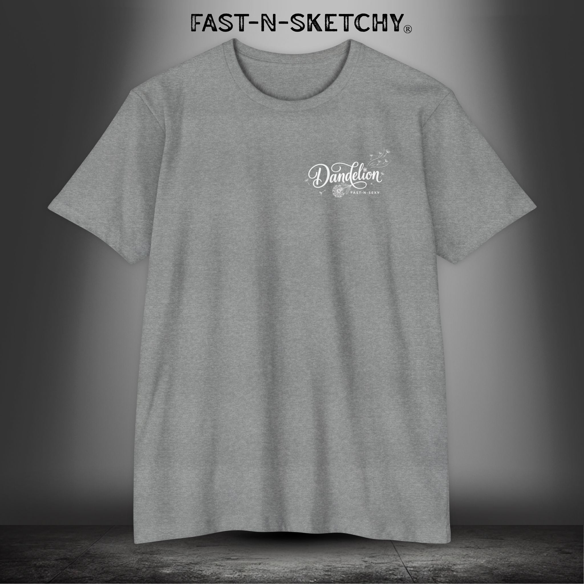 Dandelion: Born To Live Free, Riding on a Breeze - Biker Edition Premium Fitted Tee