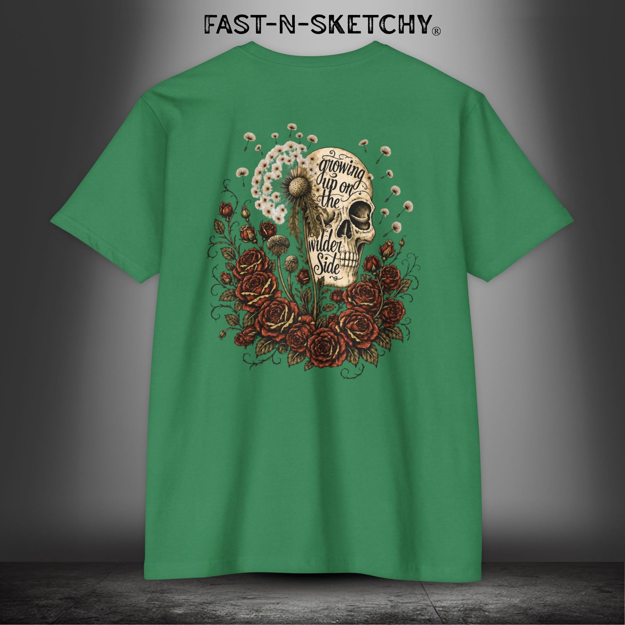 Dandelion: Growing Up On the Wilder Side - Premium Fitted Tee