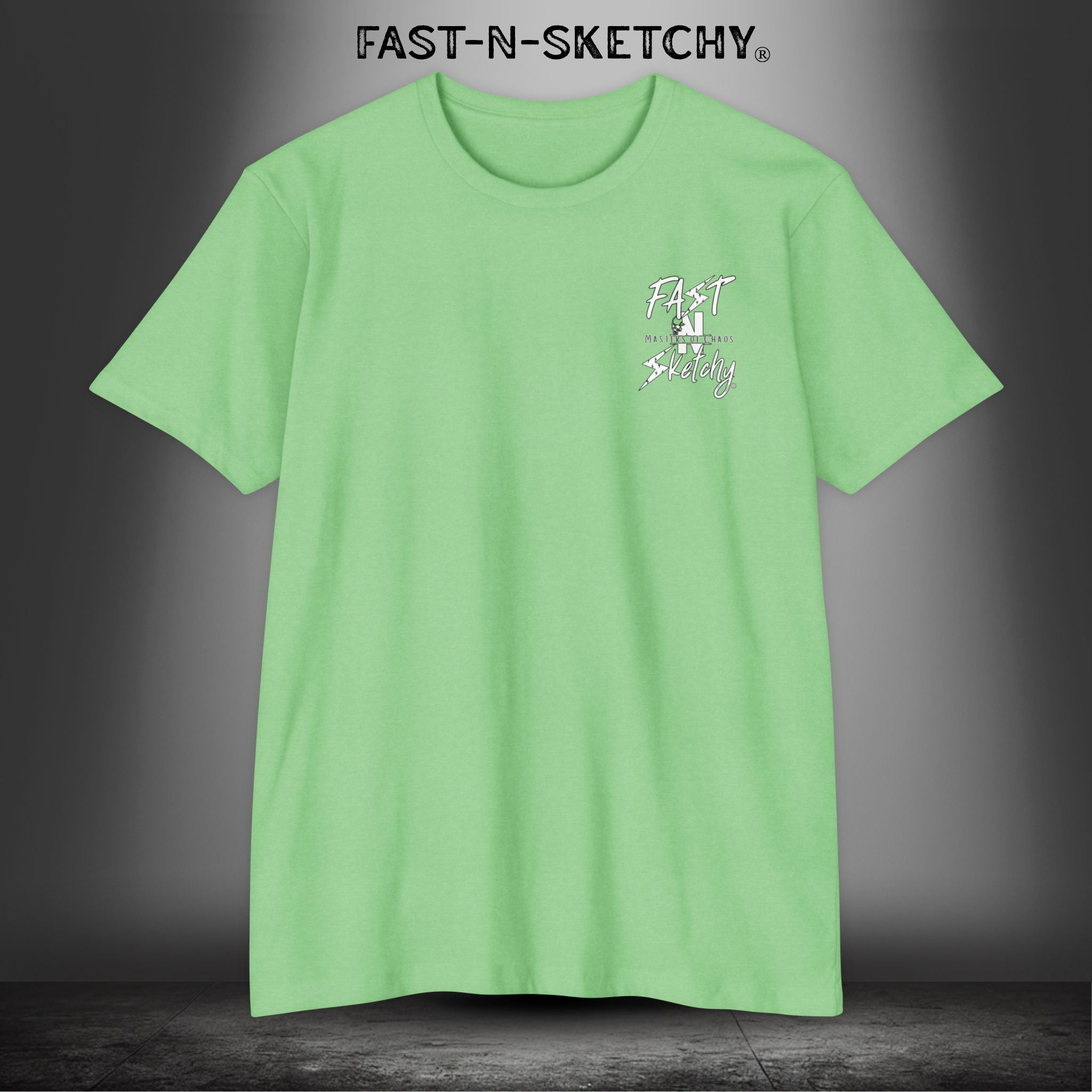 No Face, No Case: FAST-N-SKETCHY - T-Shirt