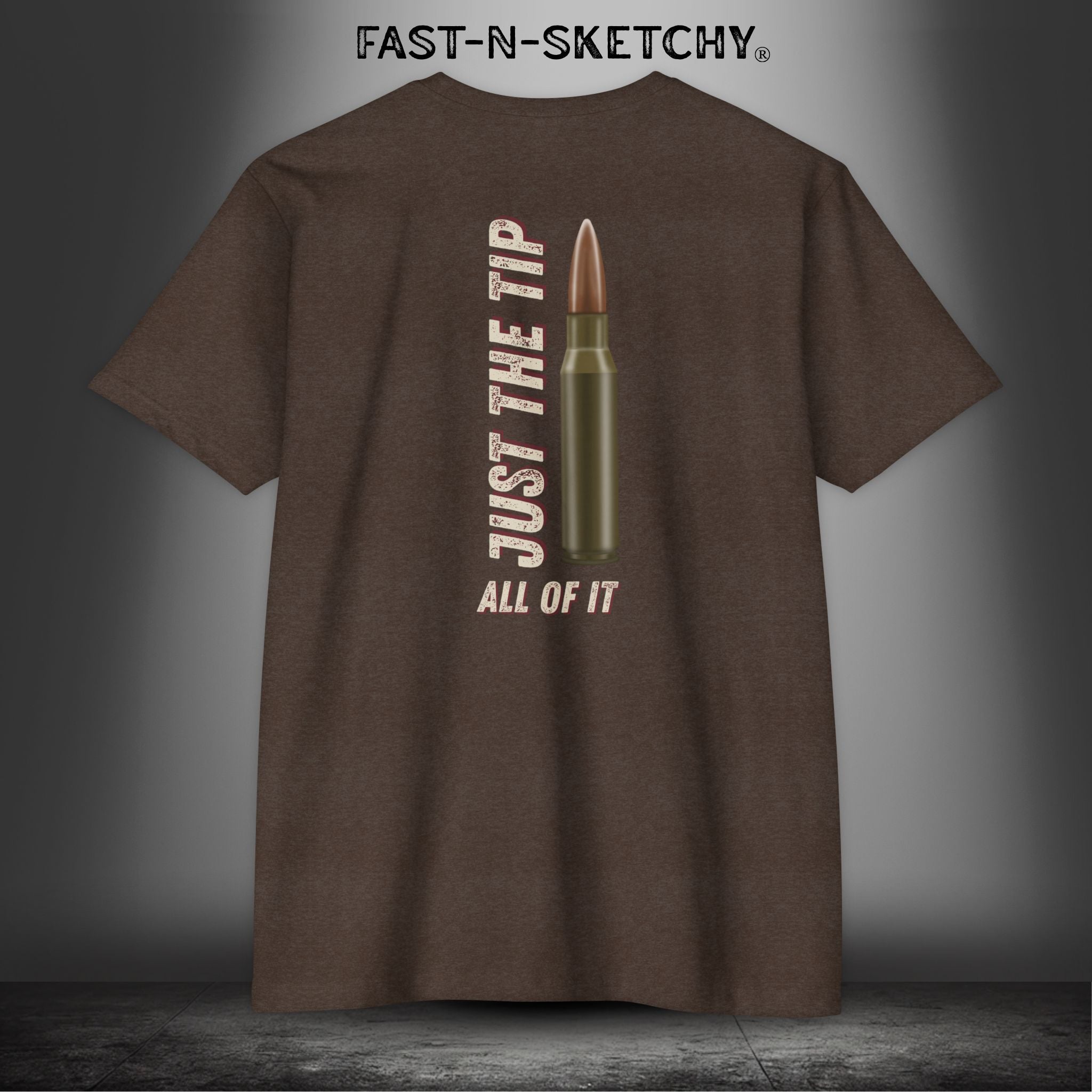 Just the Tip: Military Edition (Military Green & More) Premium Fitted Tee