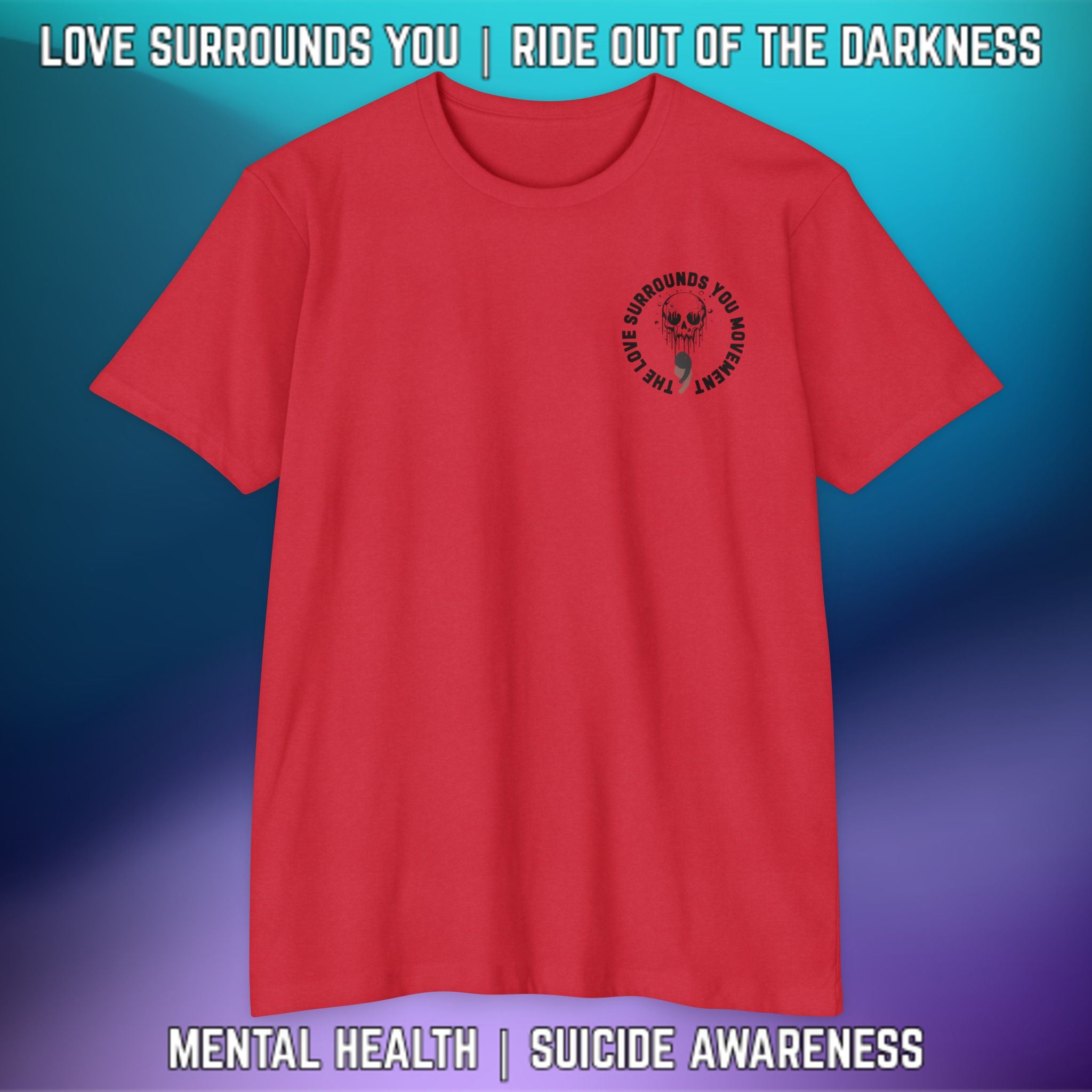 Seeking the Light, Even in Darkness #2 - T-Shirt Next Level 6210 - LSY