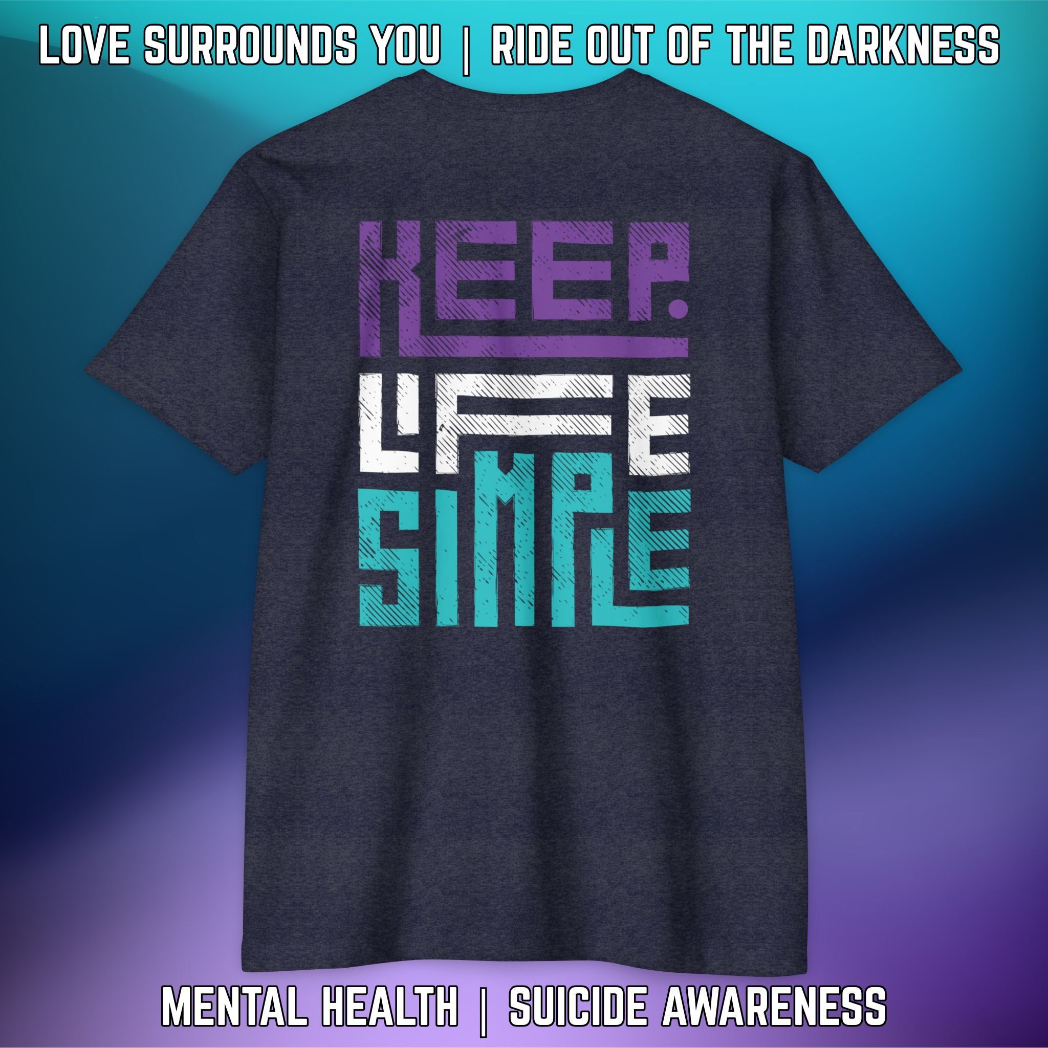 Keep Life Simple - T-shirt Next Level - LSY