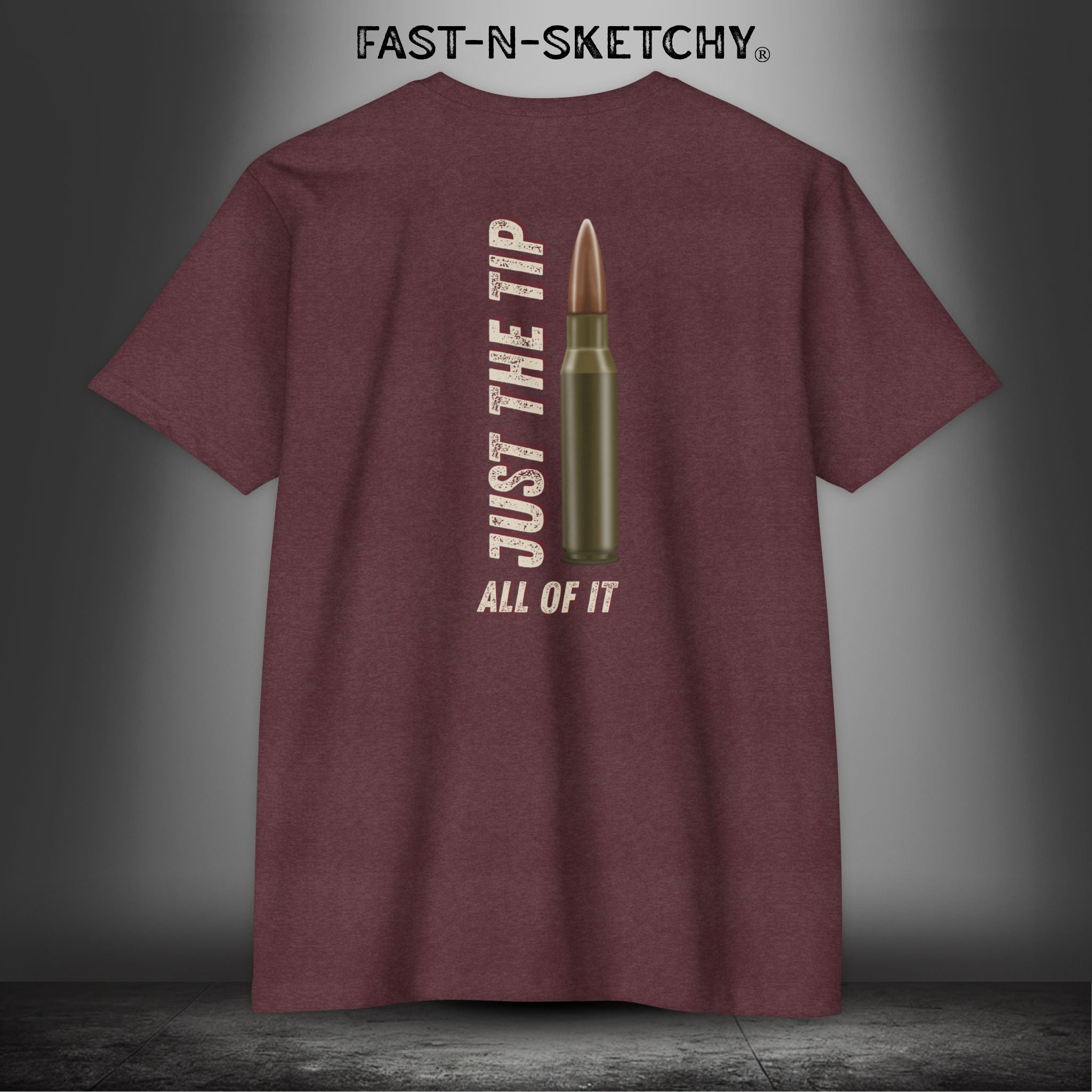 Just the Tip: Military Edition (Military Green & More) Premium Fitted Tee