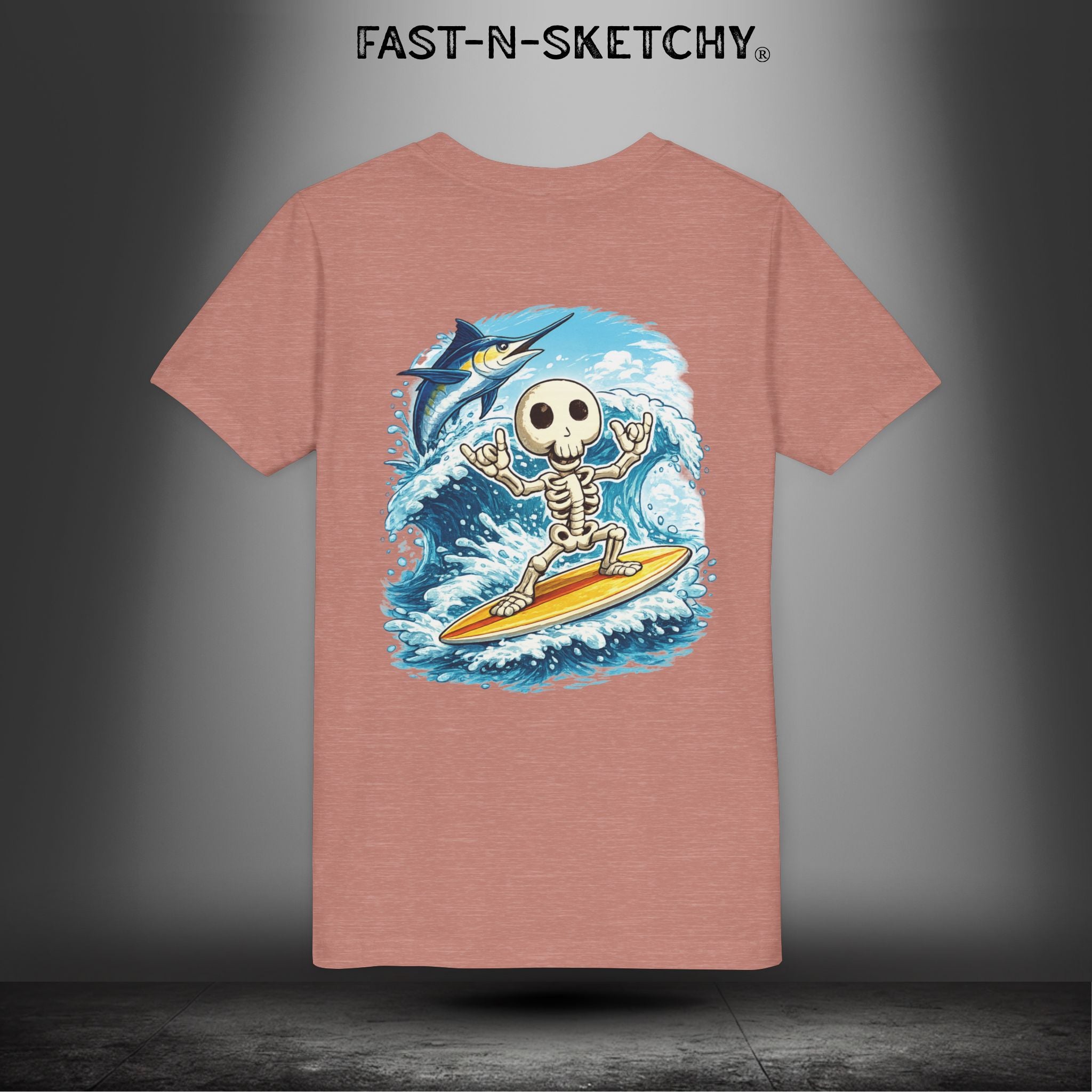 Surfing Skeleton: JAMO Collection, Made by Kids - Youth Tee
