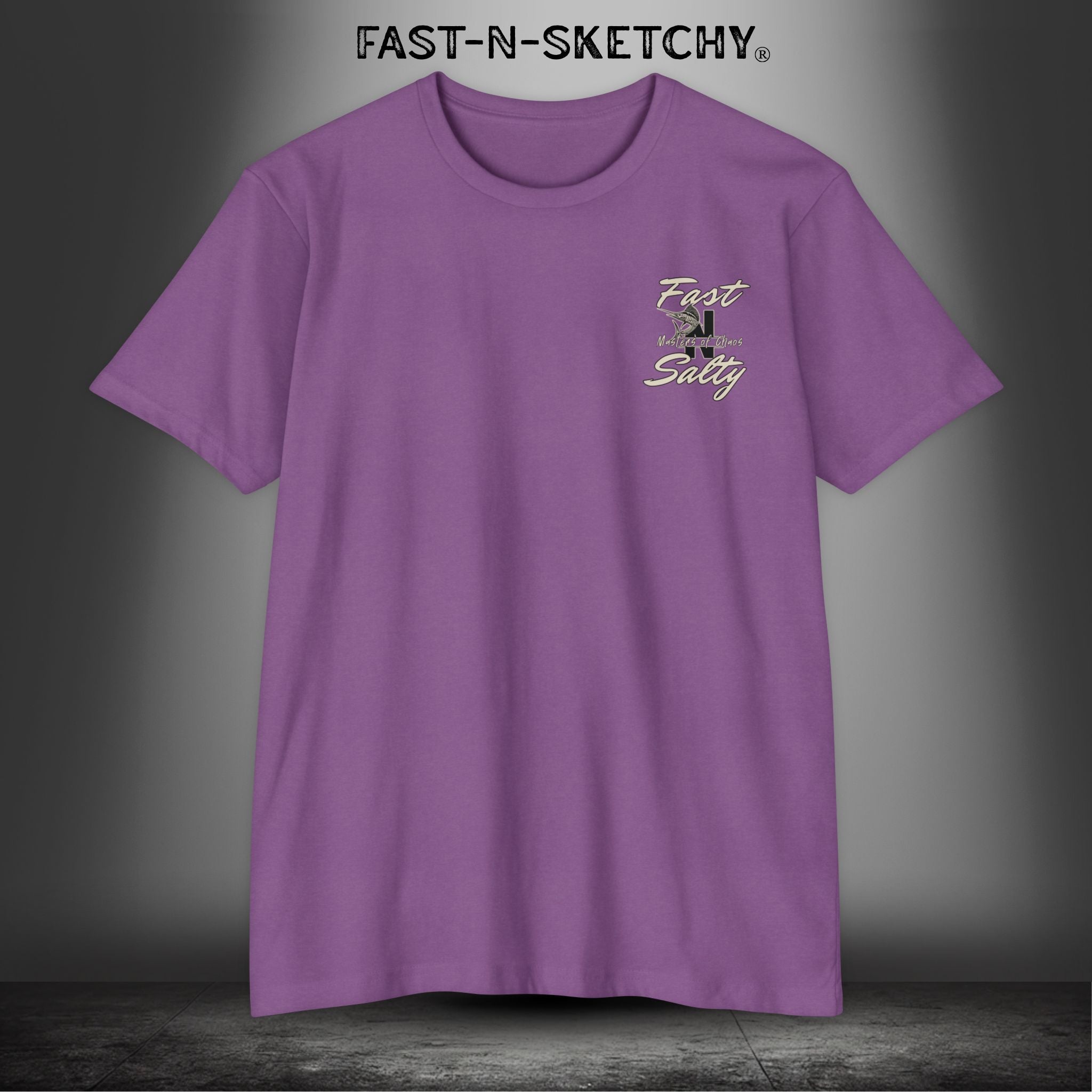 If It Swells, Ride It: FAST-N-SALTY - T-Shirt Next Level 6210 (Other Colors)