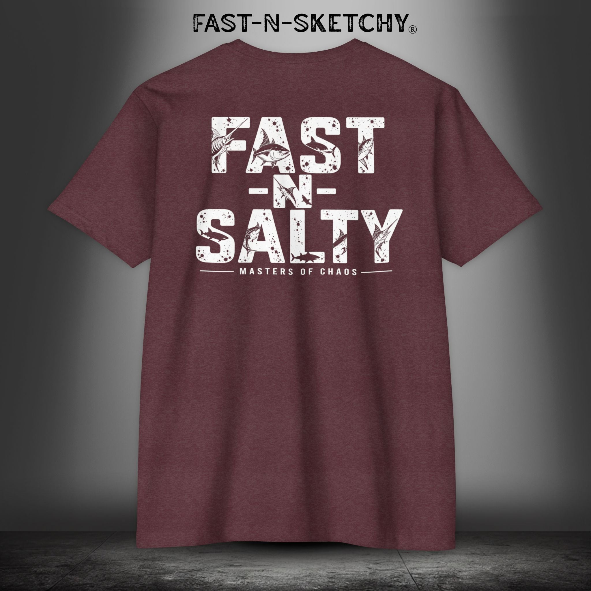 Fast-N-Salty Tee — Premium Fitted Patriotic T-Shirt