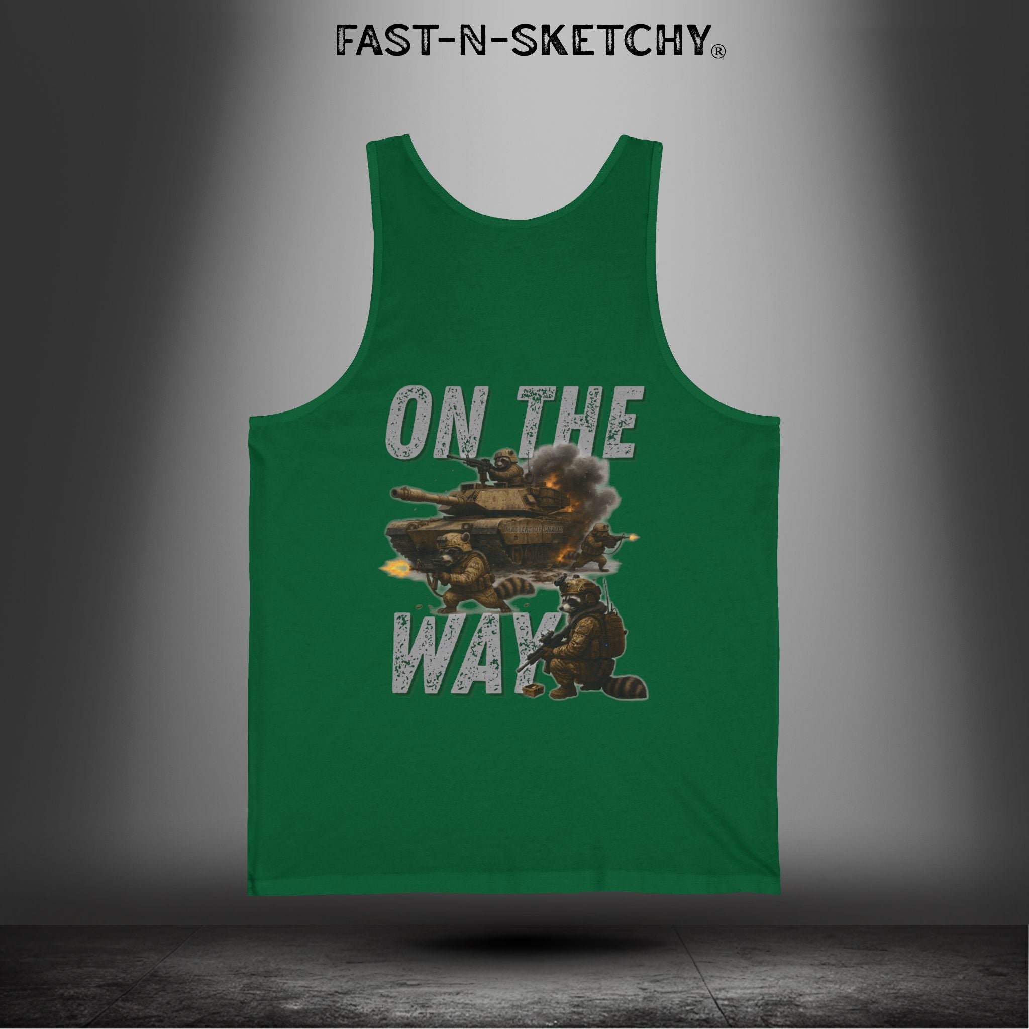 On the Way, The Rizzo: FAST-N-SKETCHY - Tank Top