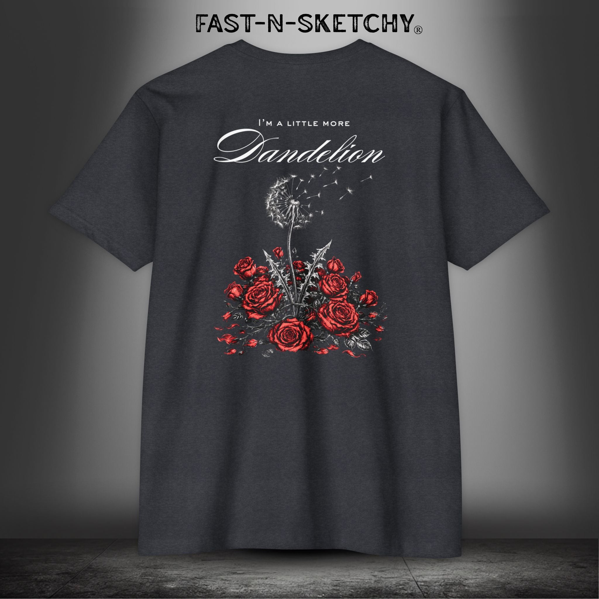 Dandelion: I'm a Little More Dandelion - Premium Fitted Tee