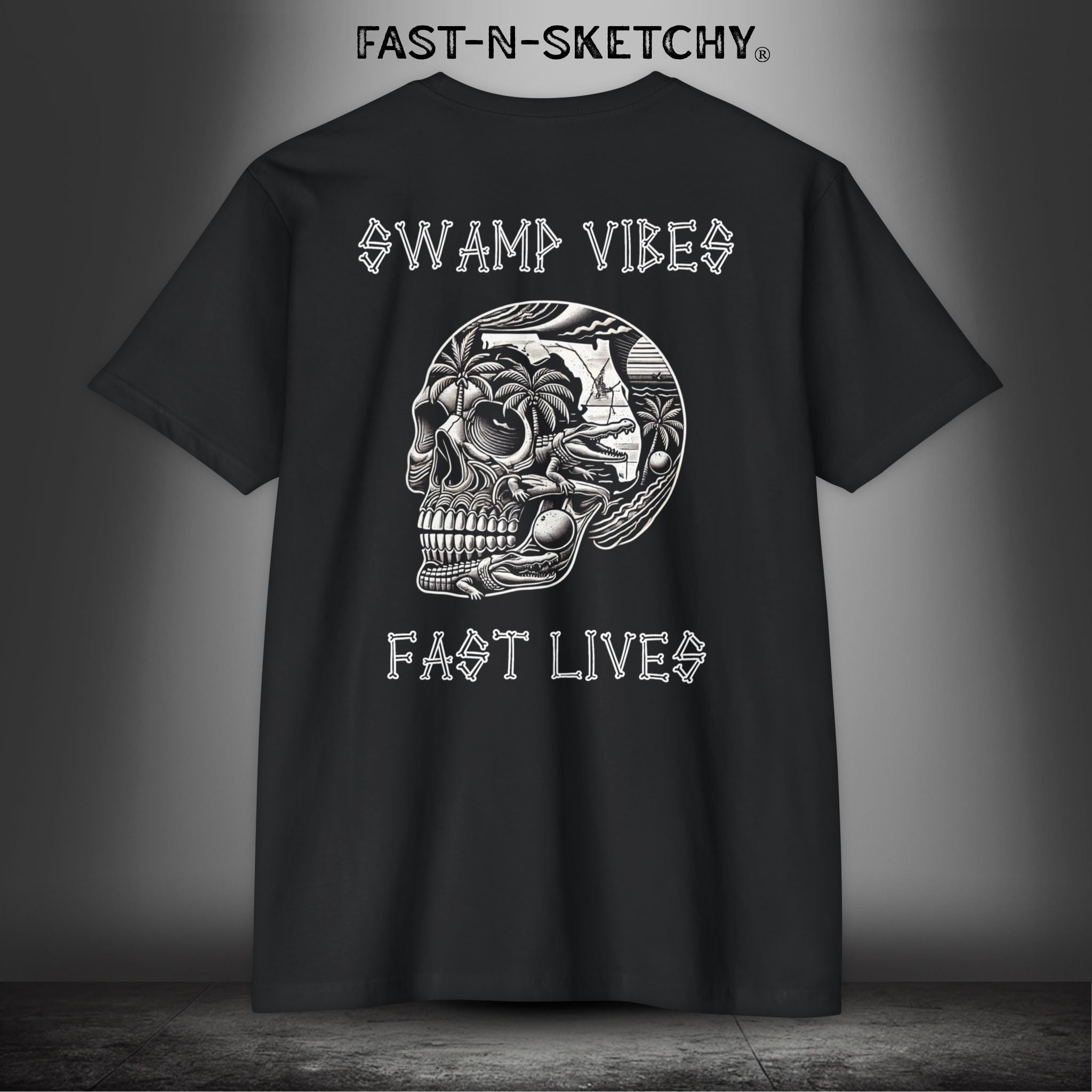 SWAMP VIBES & FAST LIVES #2 - T-shirt Next Level 6210