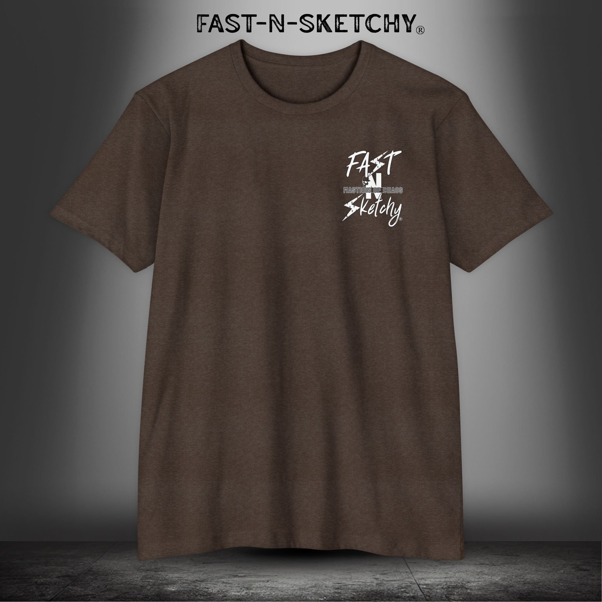 No Face, No Case: FAST-N-SKETCHY - T-Shirt