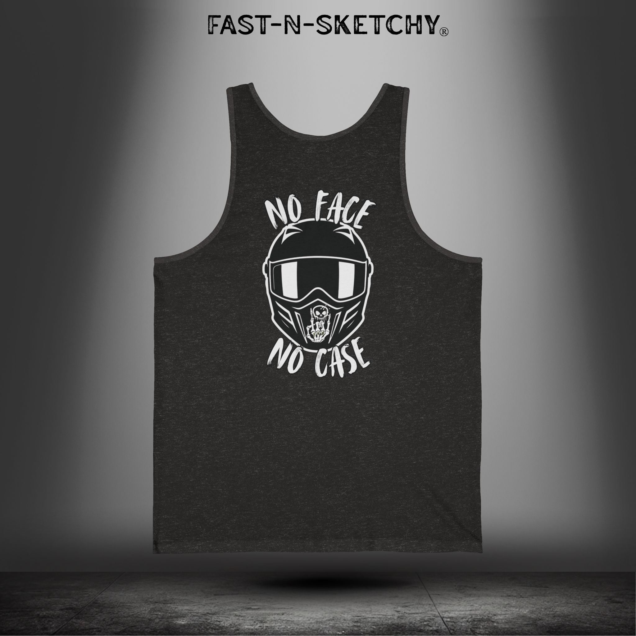 No Face, No Case: FAST-N-SKETCHY - Tank Top