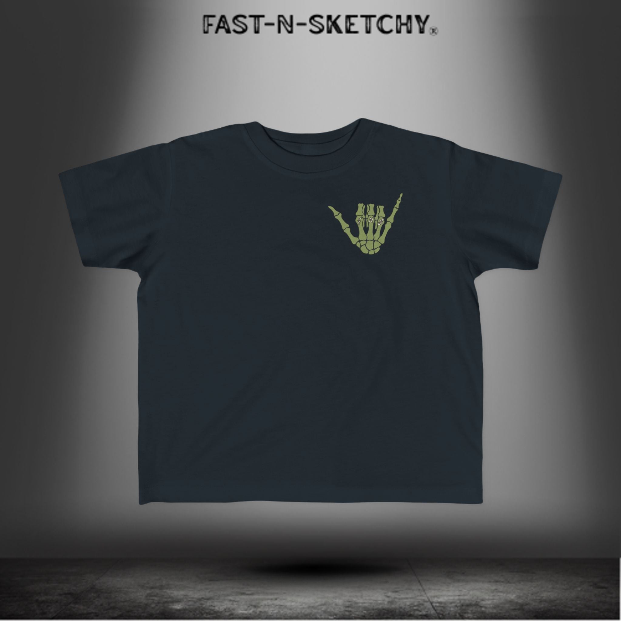 FAST-N-SKETCHY® Mayhem Starter Kit – Toddler Tee | All Gas. No Nap Time. Just Vibes.