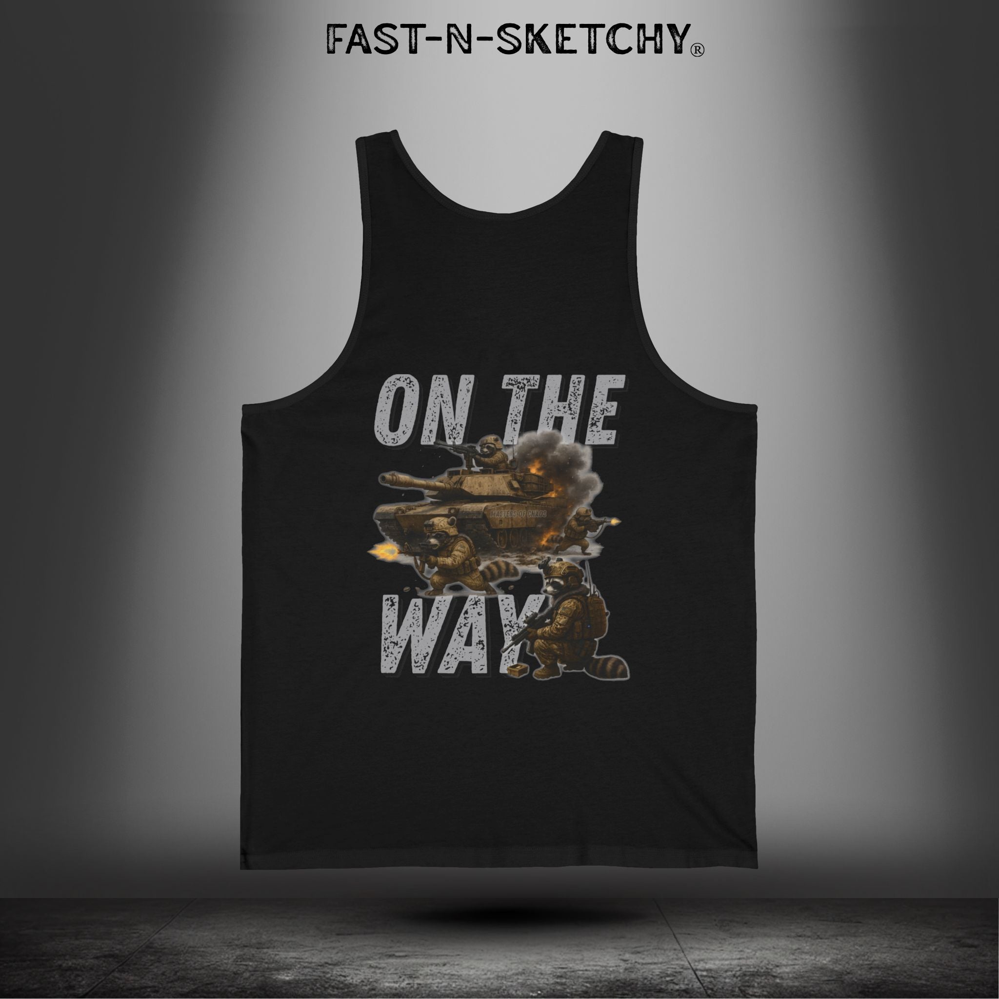 On the Way, The Rizzo: FAST-N-SKETCHY - Tank Top