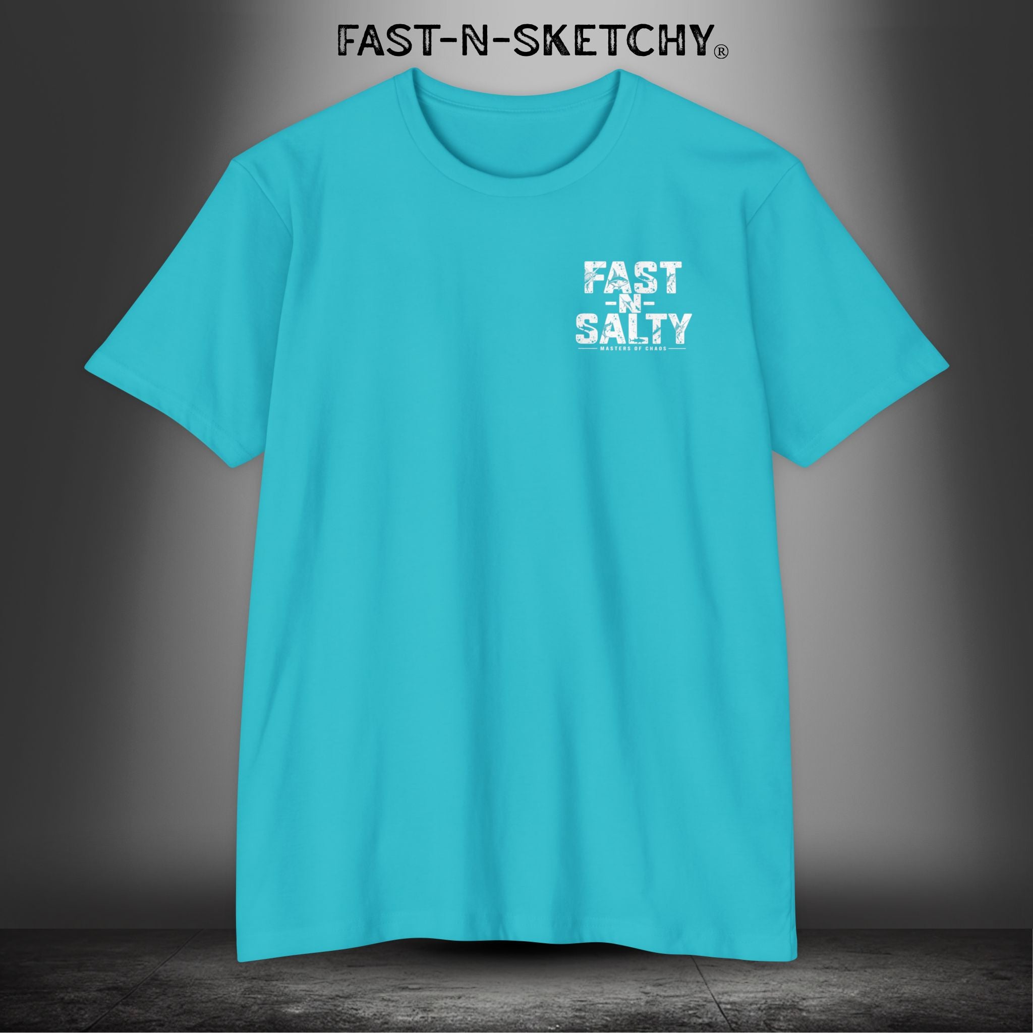 Fast-N-Salty Flag Tee — Premium Fitted Patriotic T-Shirt