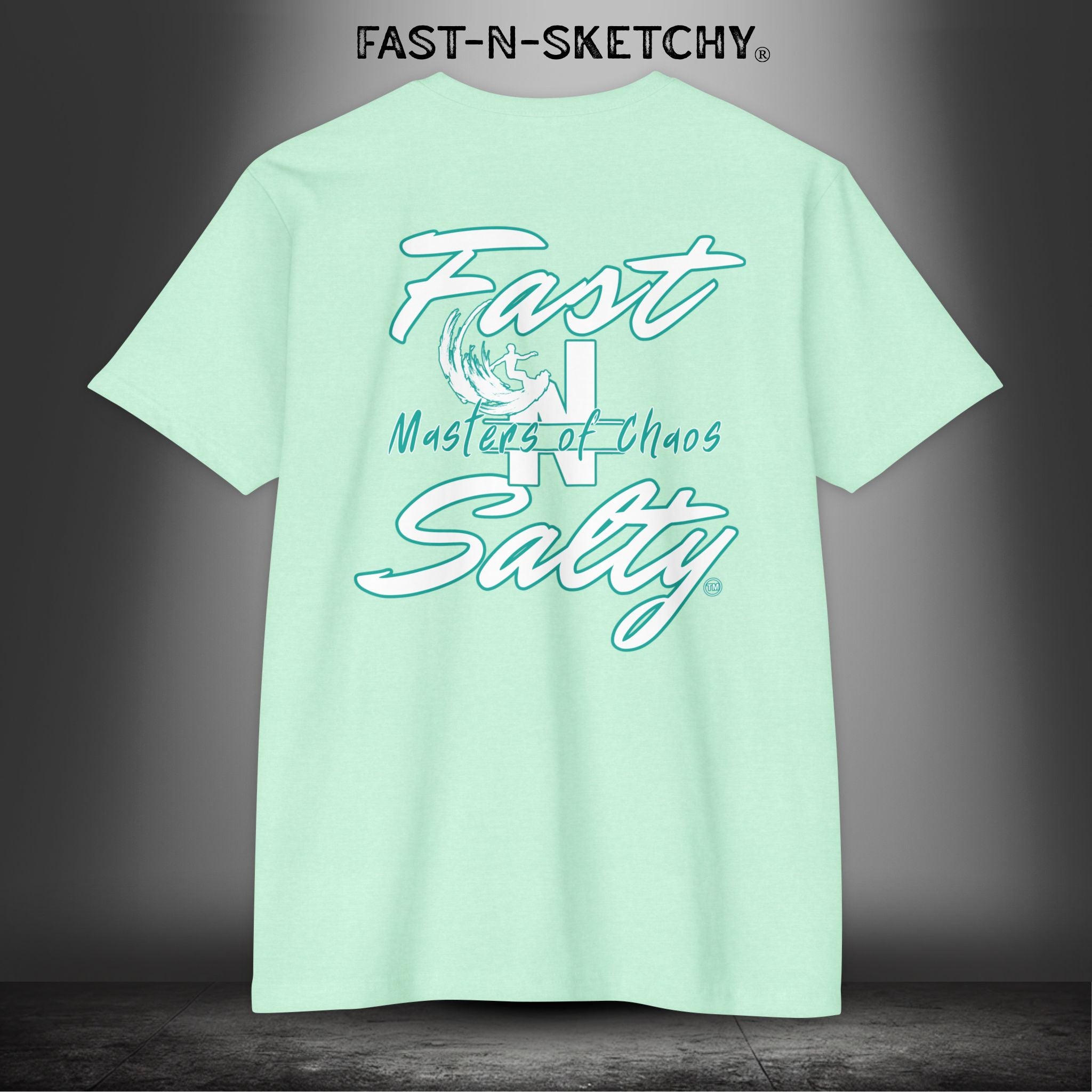 Fast-N-Salty Master of Chaos "Surfer Edition" - T-Shirt Next Level 6210