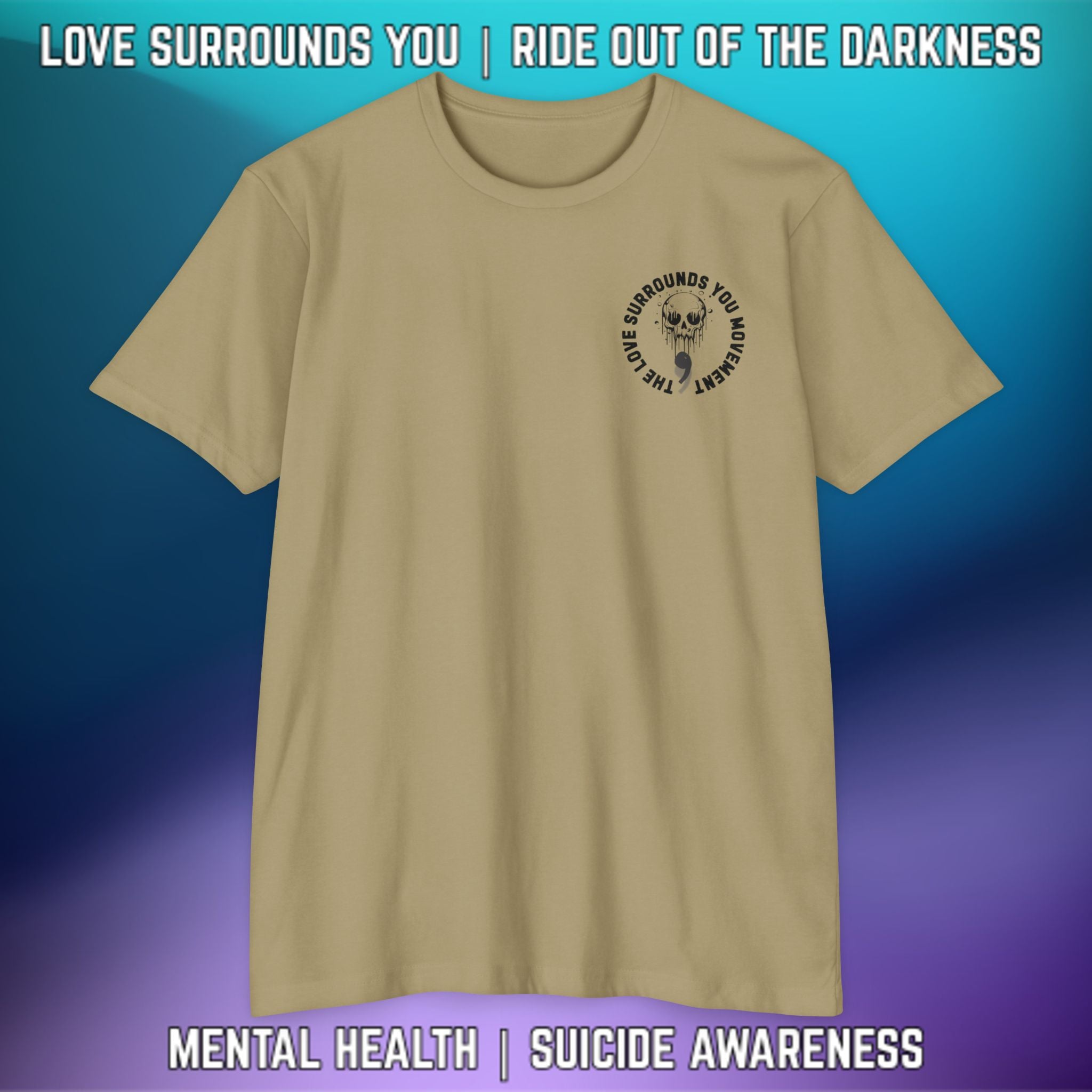 Seeking the Light, Even in Darkness #2 - T-Shirt Next Level 6210 - LSY
