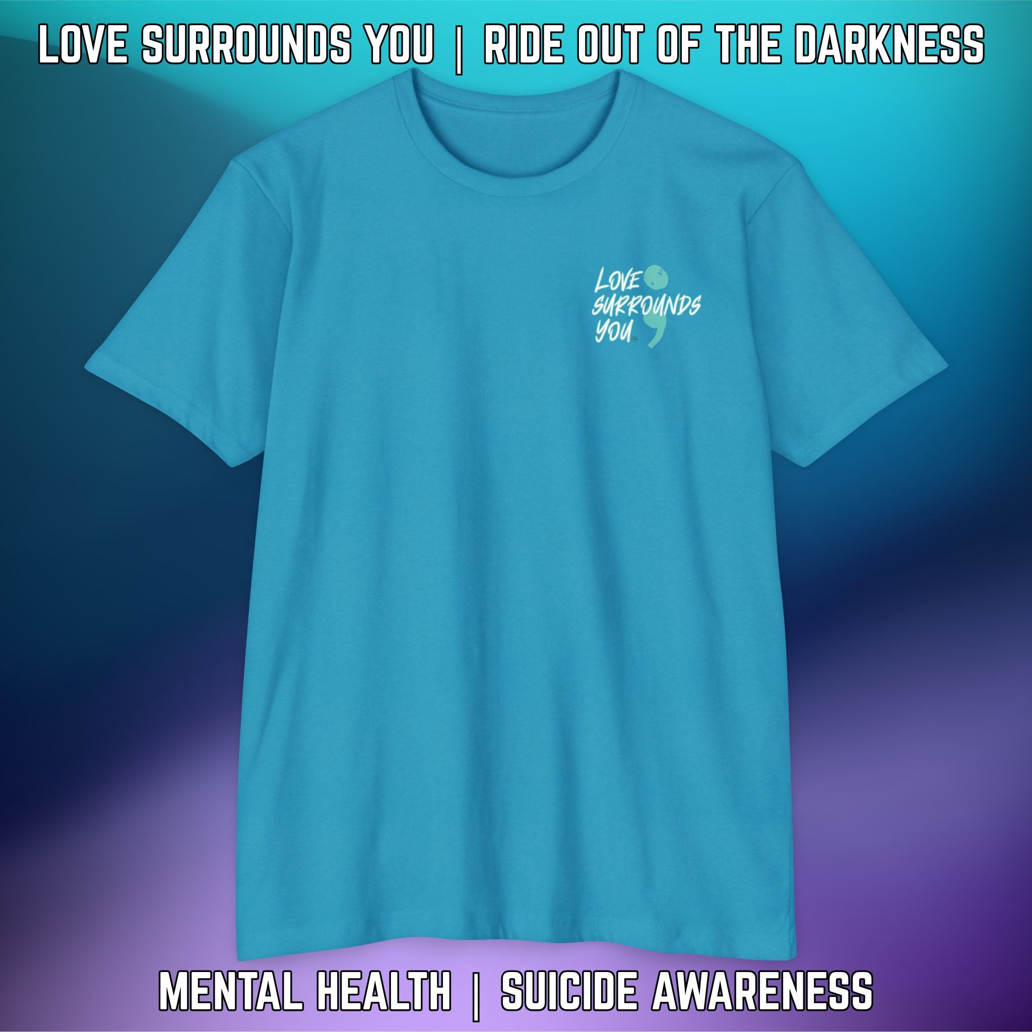 BORN TO BE A WARRIOR: T-Shirt Next Level 6210 - LSY