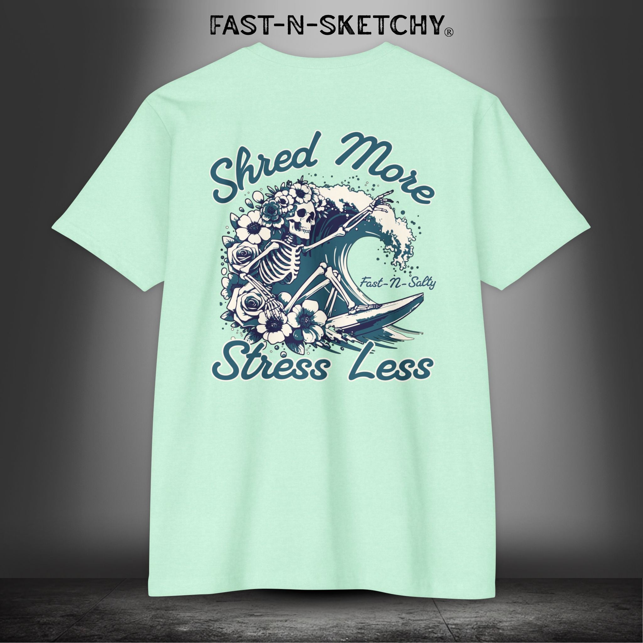 SHRED MORE & STRESS LESS: T-Shirt