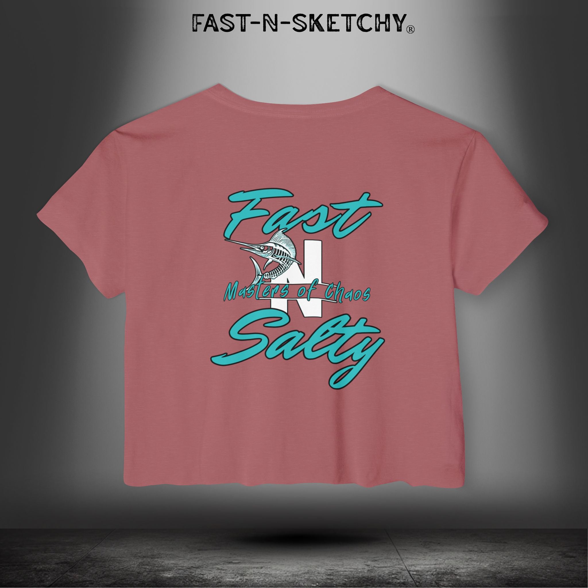 FAST-N-SALTY Masters of Chaos - Crop Top T-Shirt