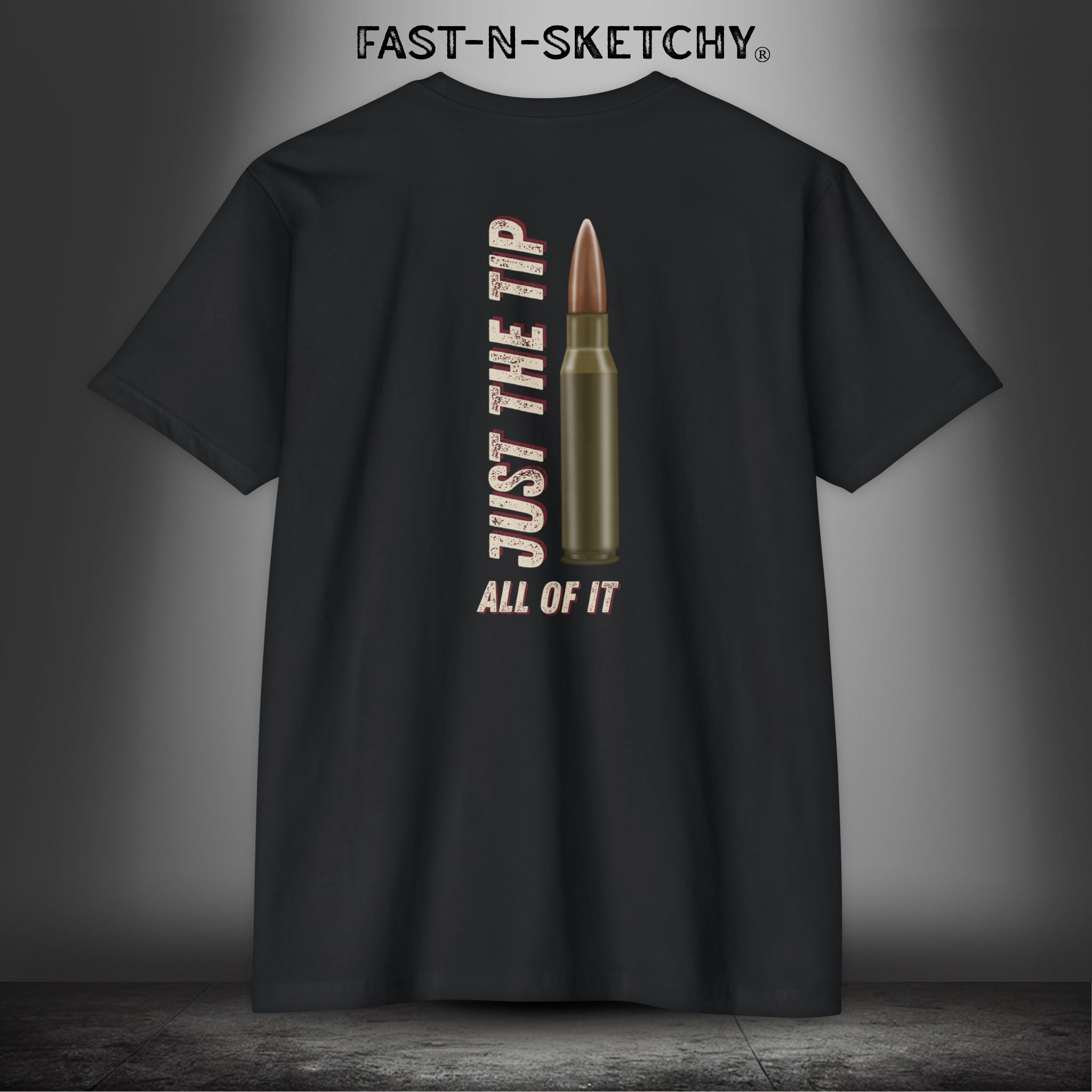Just the Tip: Military Edition (Military Green & More) Premium Fitted Tee
