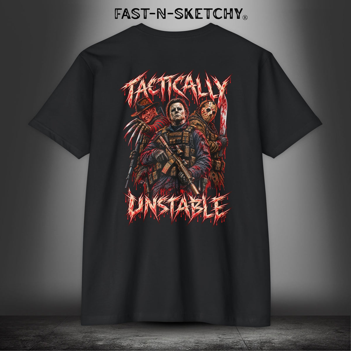 Tactically Unstable Horror Military Edition Tee