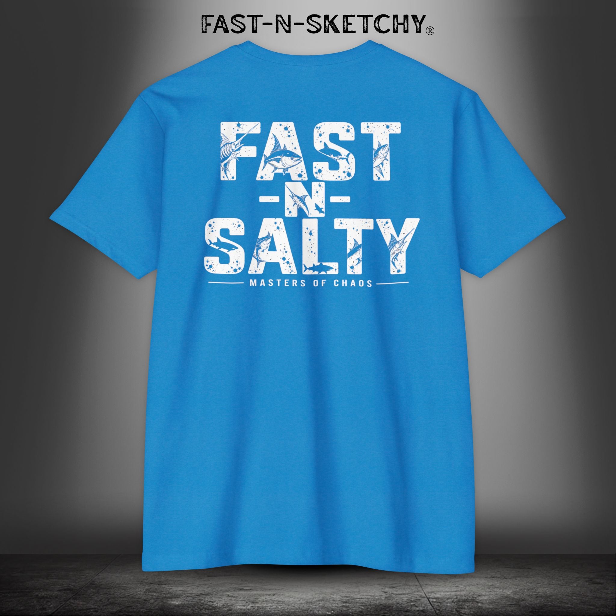 Fast-N-Salty Tee — Premium Fitted Patriotic T-Shirt