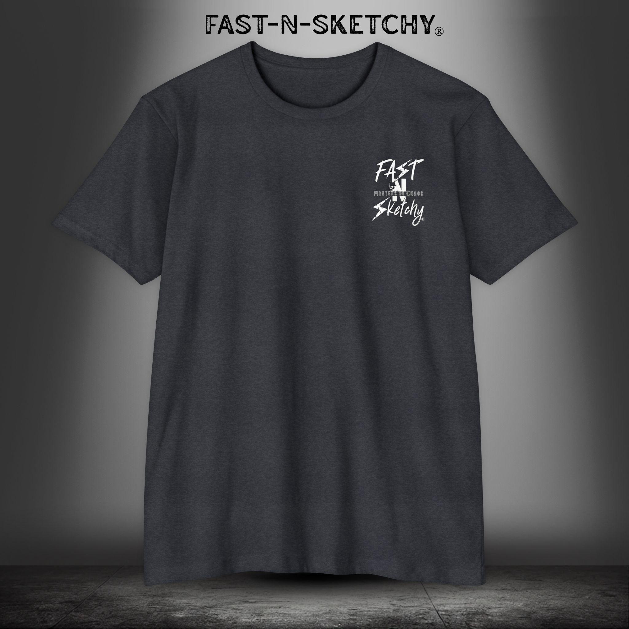 No Face, No Case: FAST-N-SKETCHY - T-Shirt