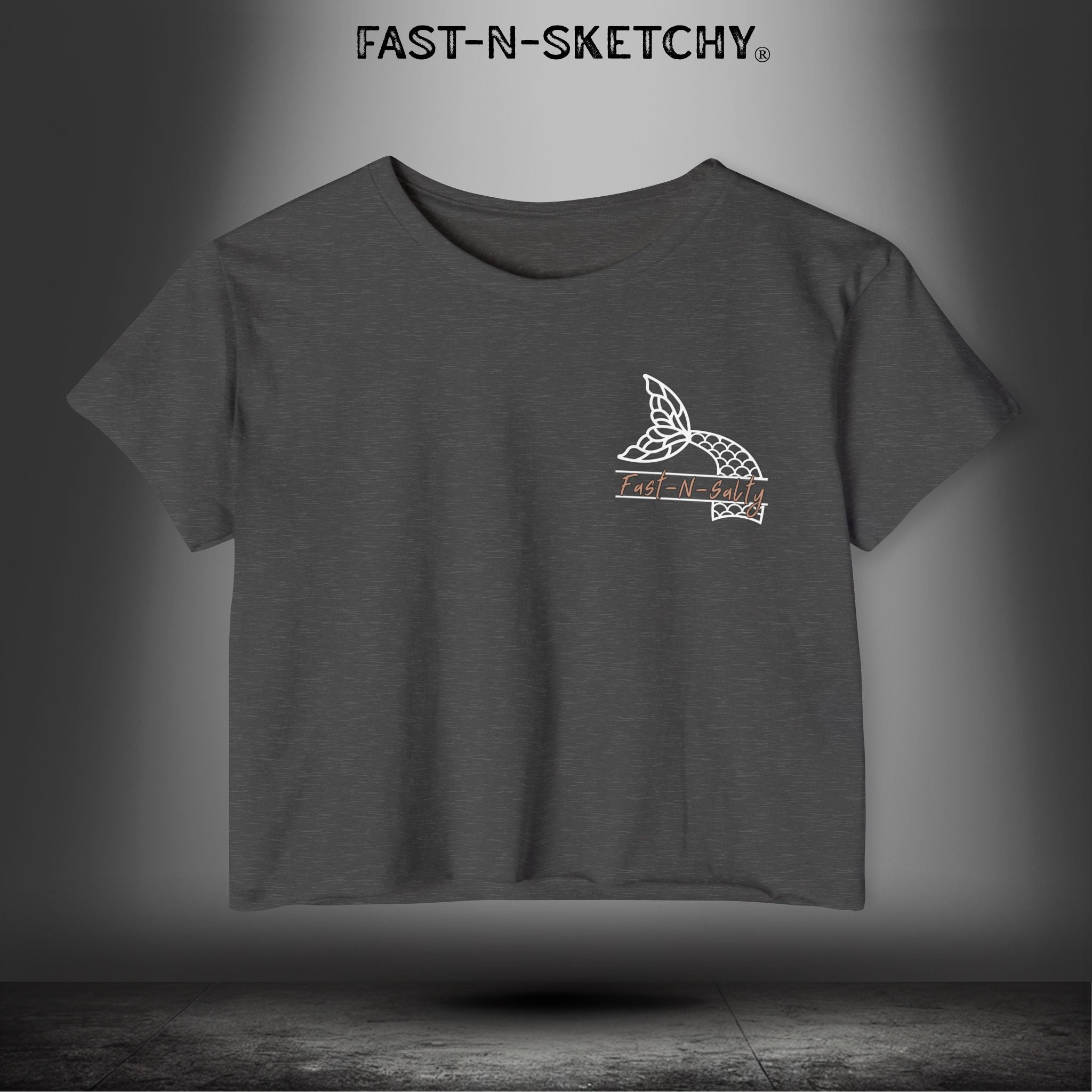 Wicked Wahine - FAST-N-SALTY - Crop Top