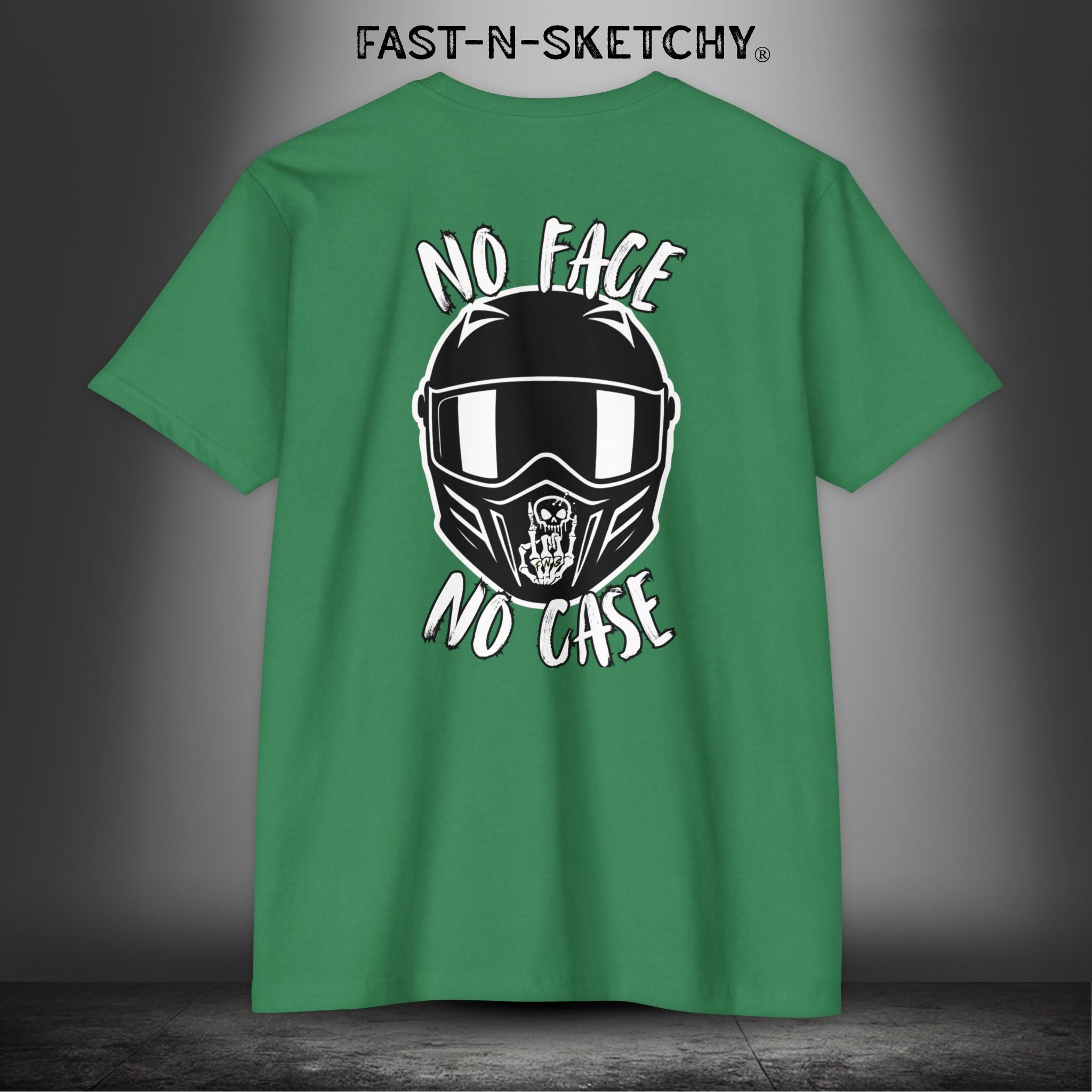 No Face, No Case: FAST-N-SKETCHY - T-Shirt