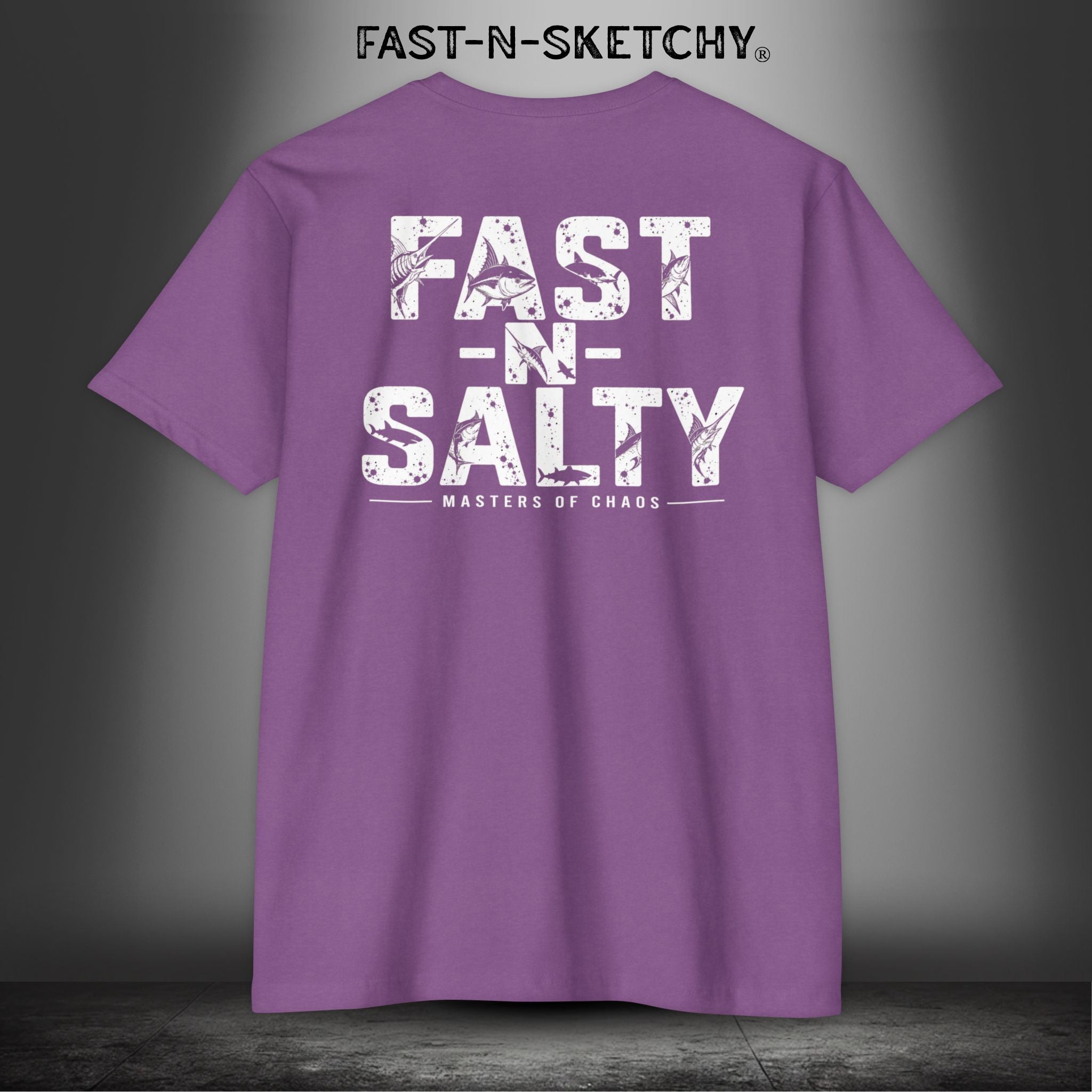 Fast-N-Salty Tee — Premium Fitted Patriotic T-Shirt