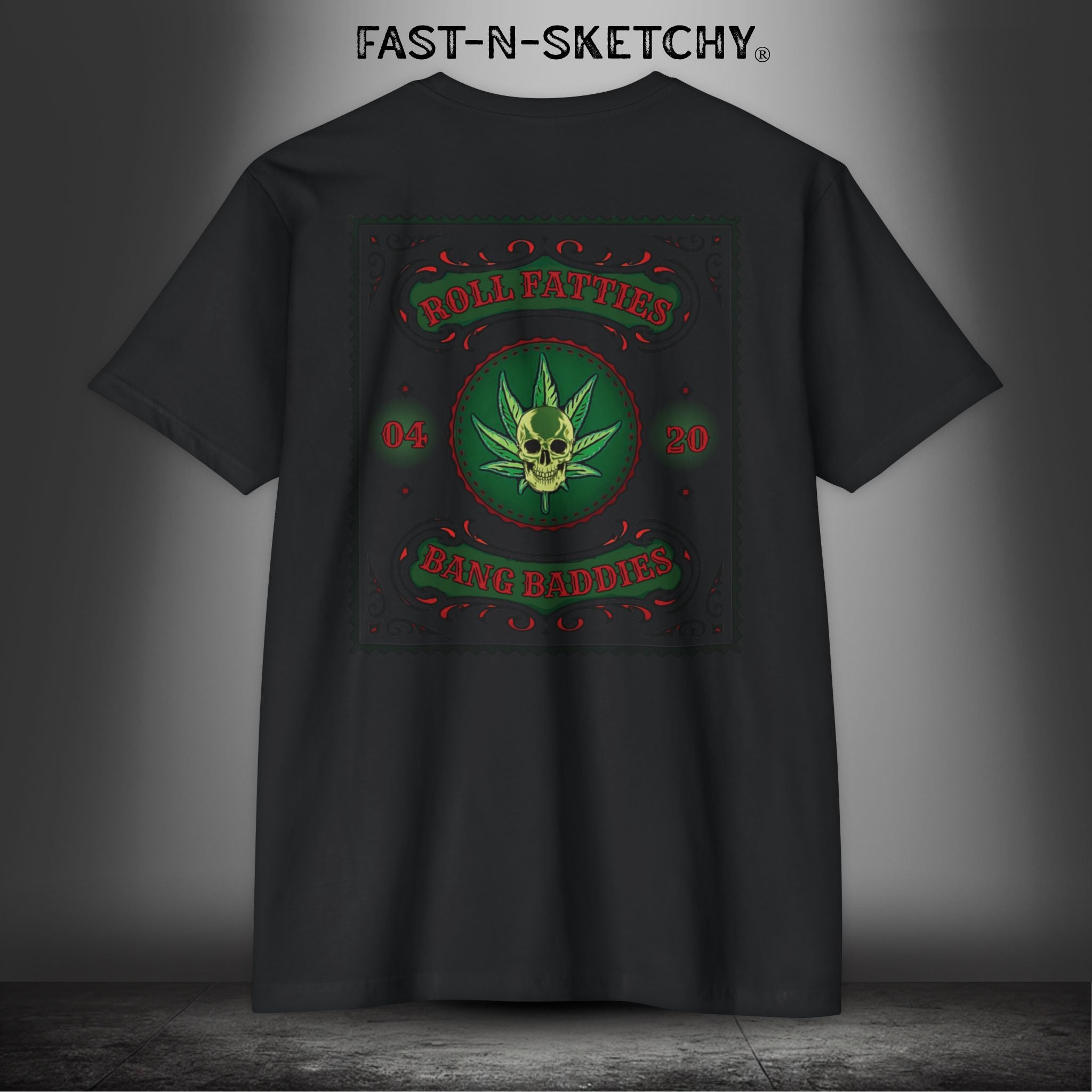 The Highlife: Roll Fatties & Bang Baddies - T-Shirt Next Level 6210