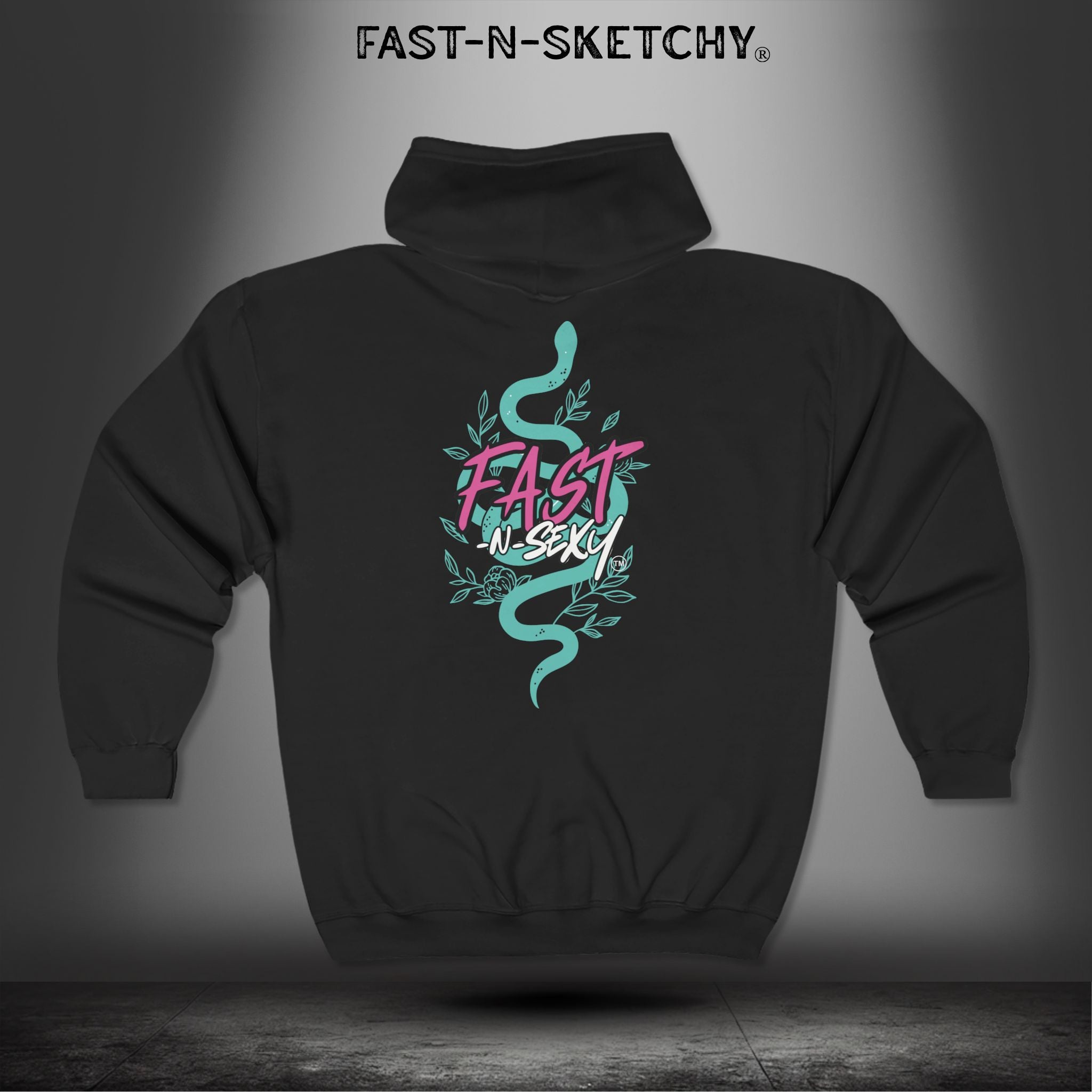 FAST-N-SEXY™ - THE YEAR OF THE SNAKE: Zip Hoodie