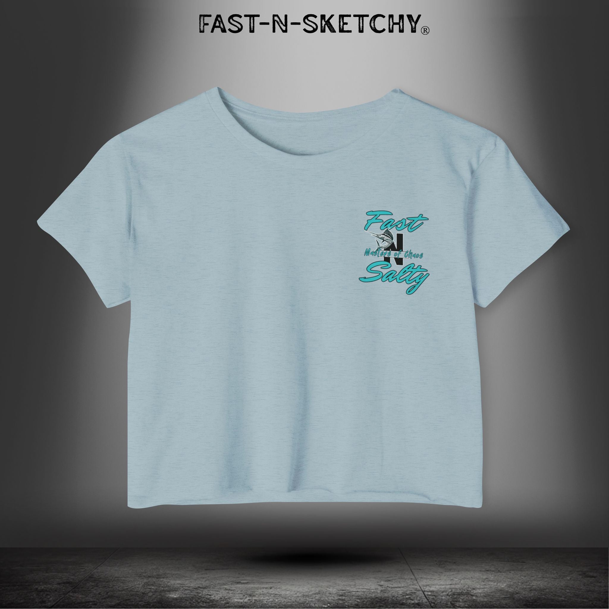 WE GREW HERE, YOU FLEW HERE, GO AWAY: Crop Top Light-Weight