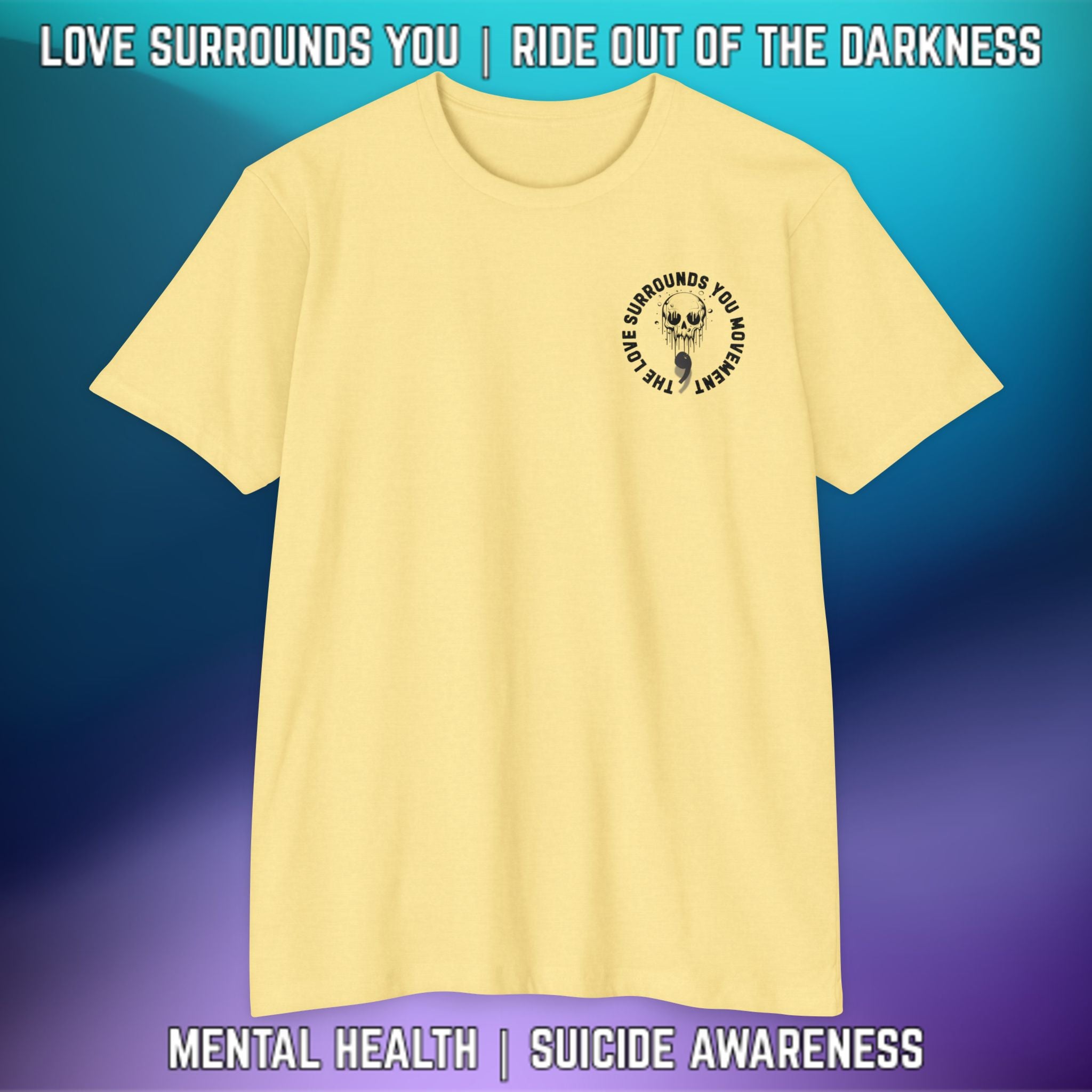 Seeking the Light, Even in Darkness #2 - T-Shirt Next Level 6210 - LSY