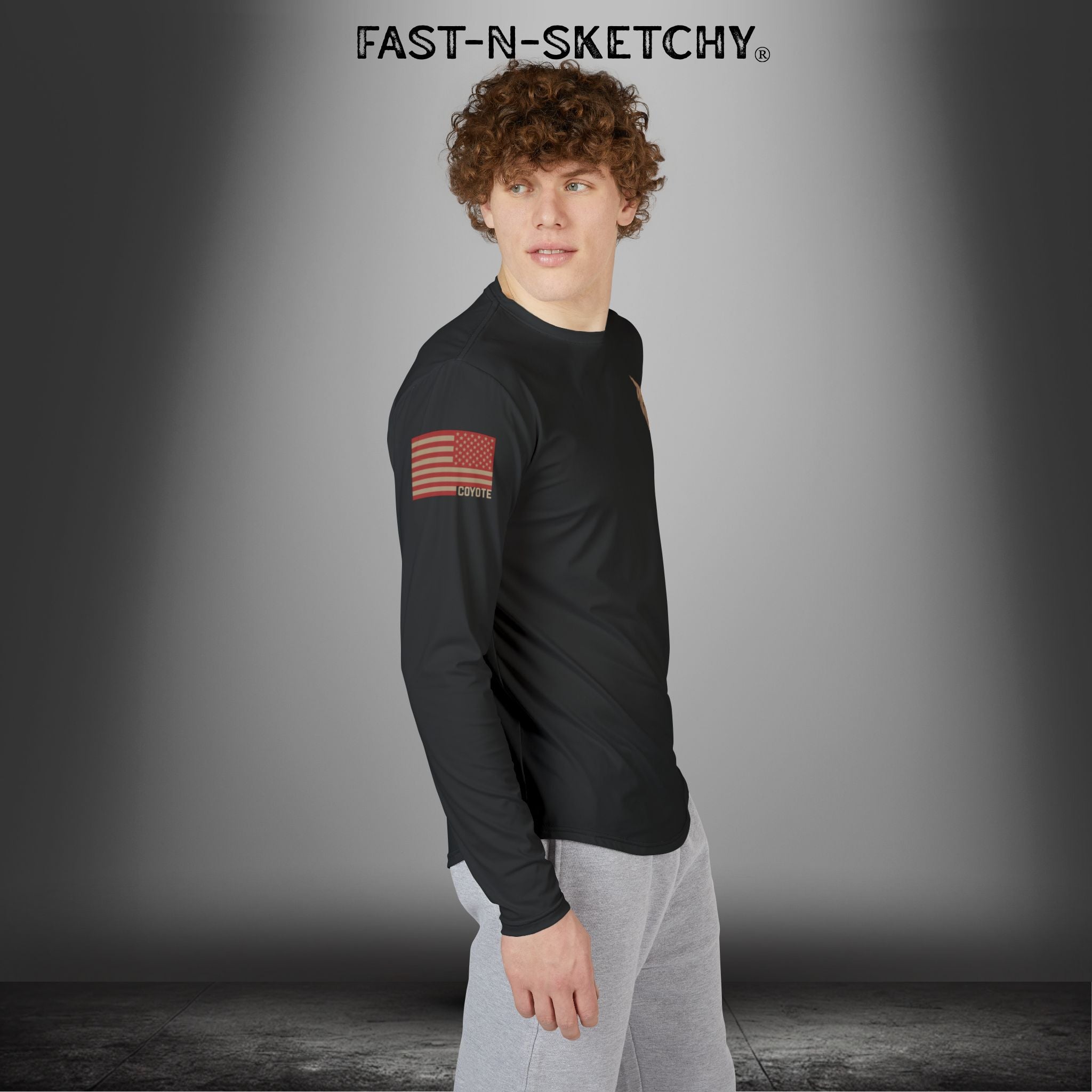 The Coyote: Death Dealer or Healer, You Decide - UV Protection Long Sleeve Shirt