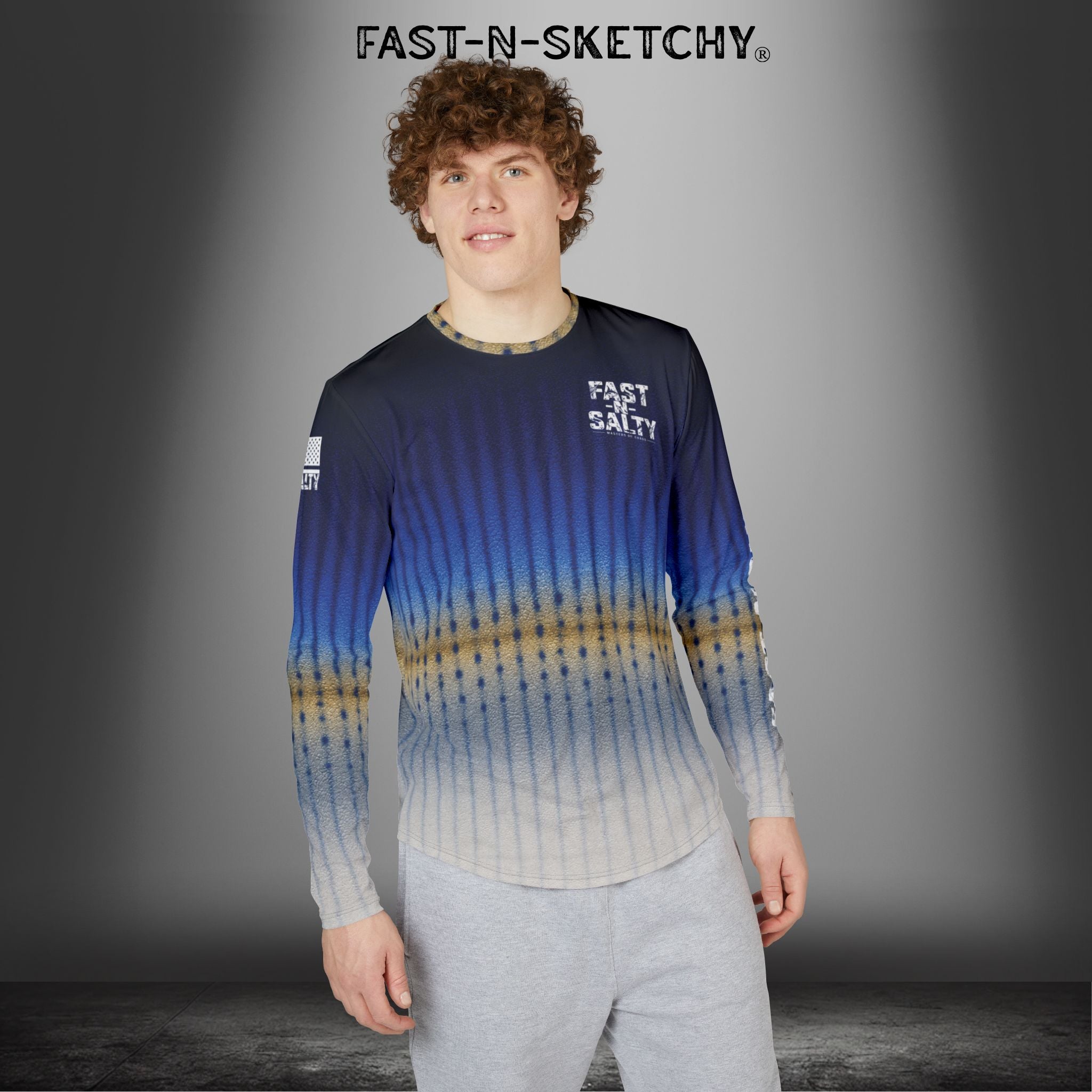 Sailfish Camo Fast-N-Salty UV Protection Long Sleeve Shirt