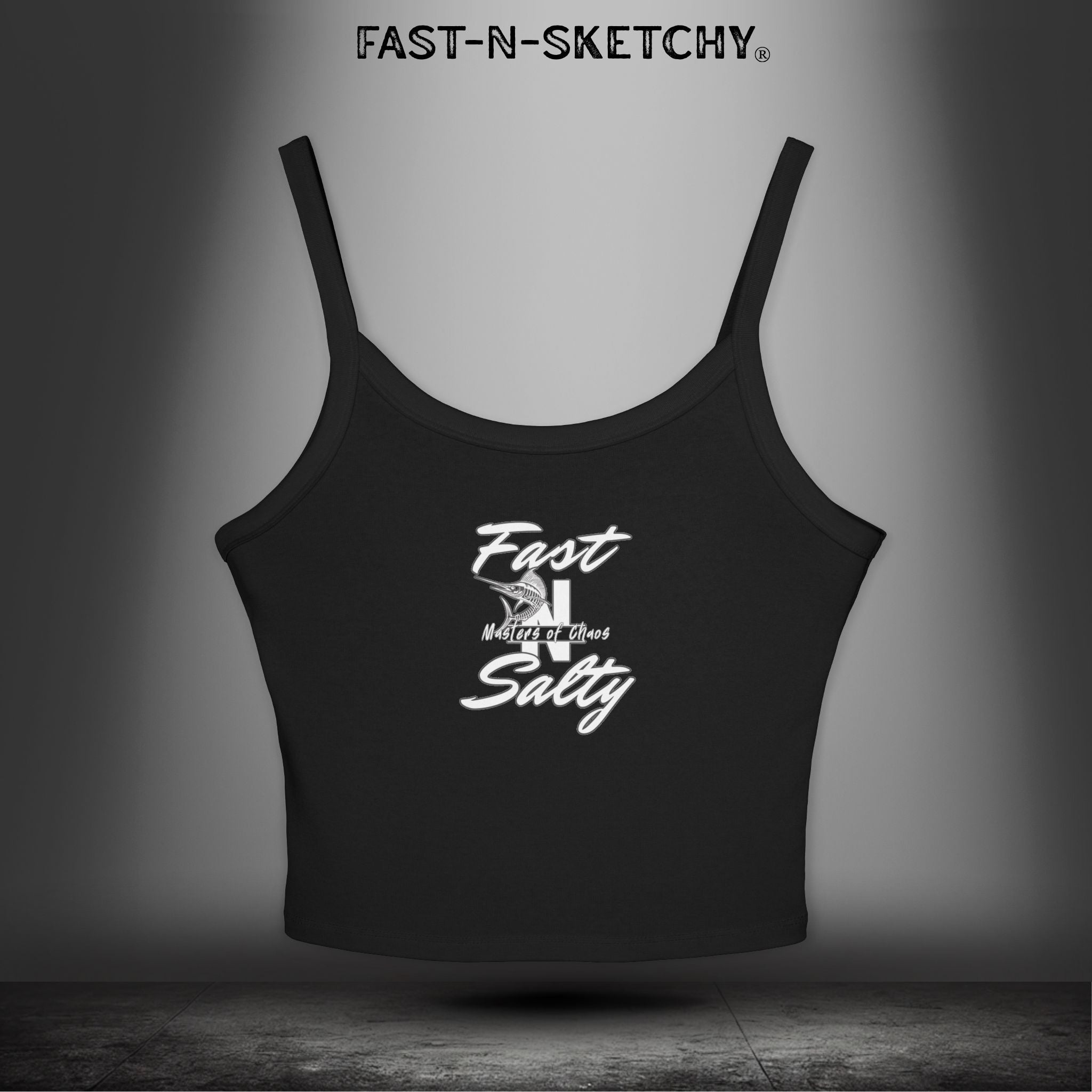 SHRED MORE & STRESS LESS: Tank Top Crop