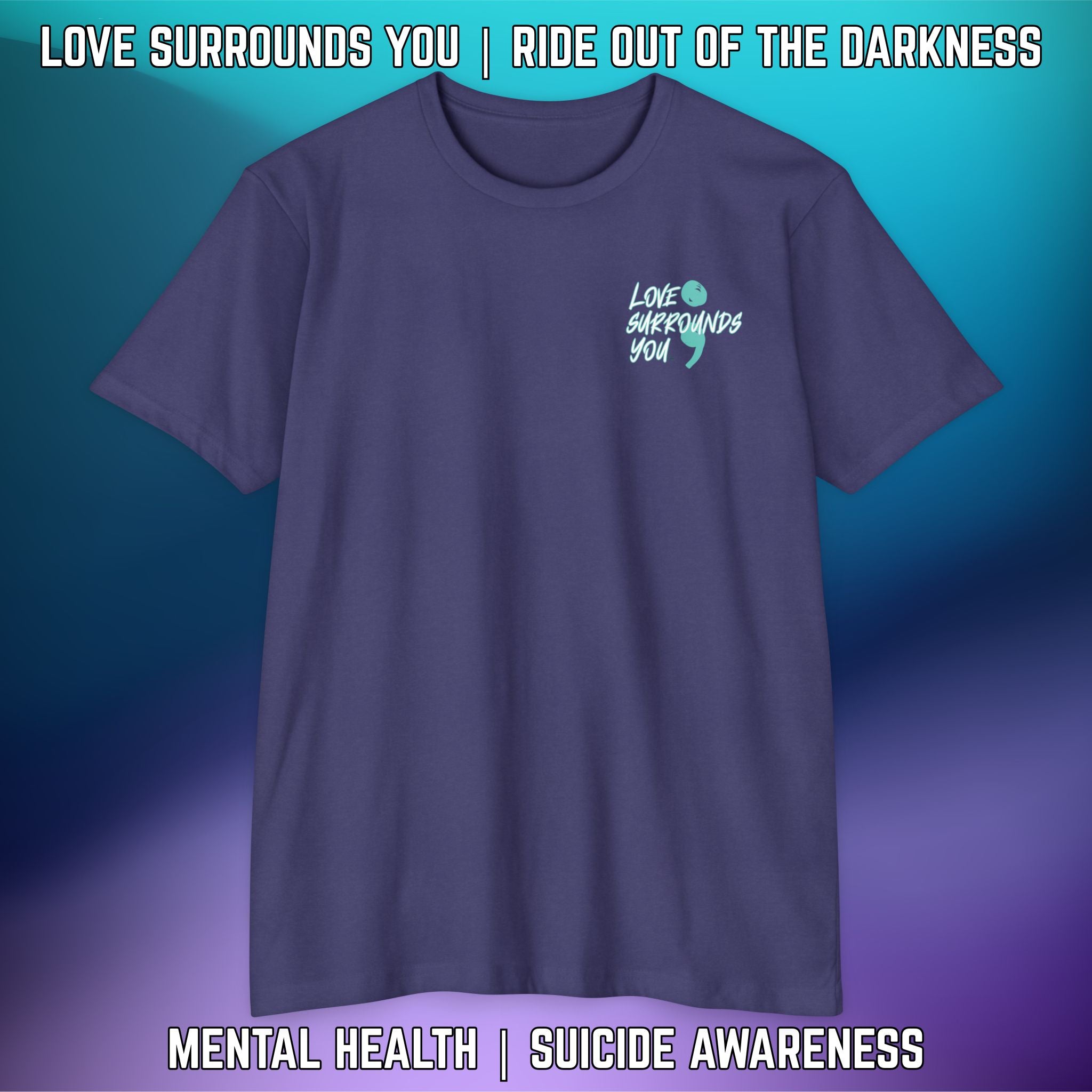 BORN TO BE A WARRIOR: T-Shirt Next Level 6210 - LSY