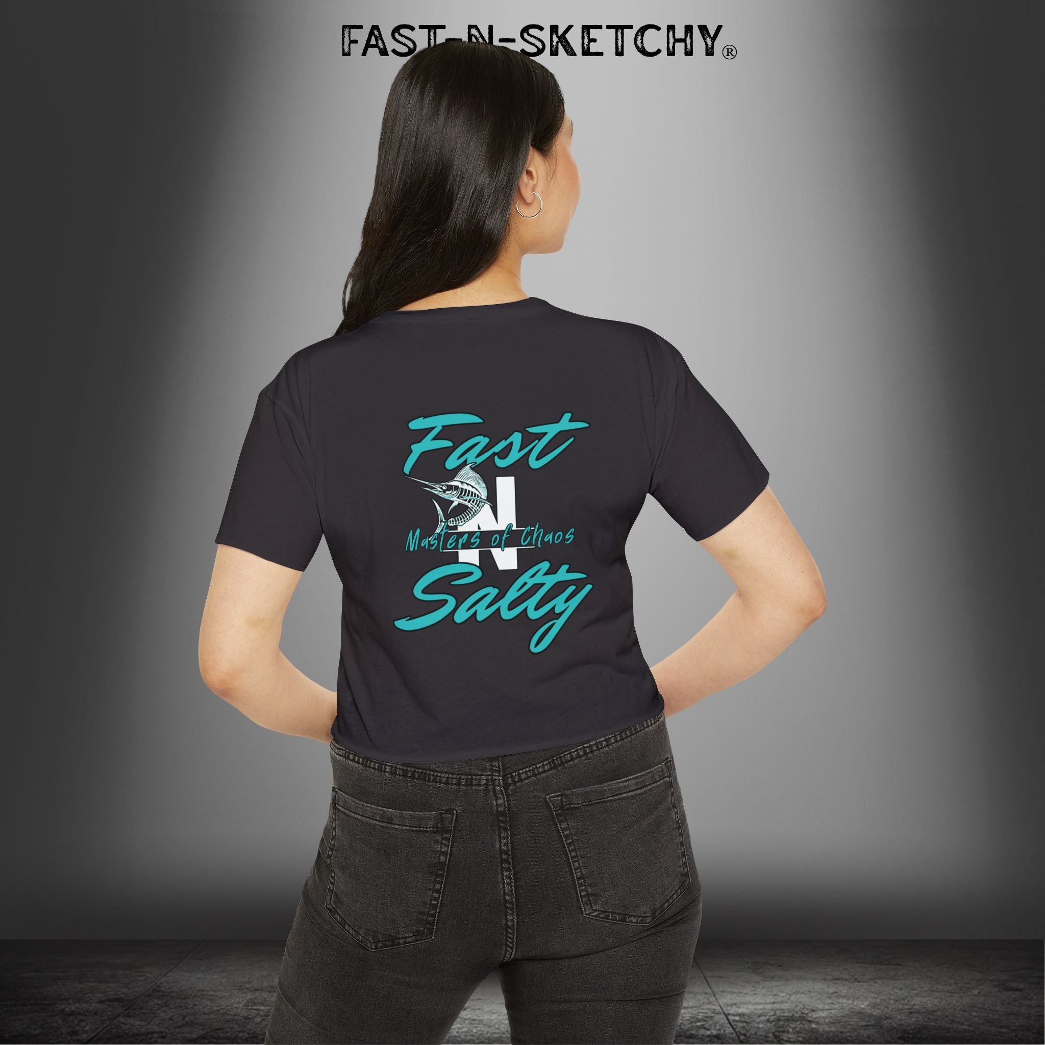 FAST-N-SALTY Masters of Chaos - Crop Top T-Shirt