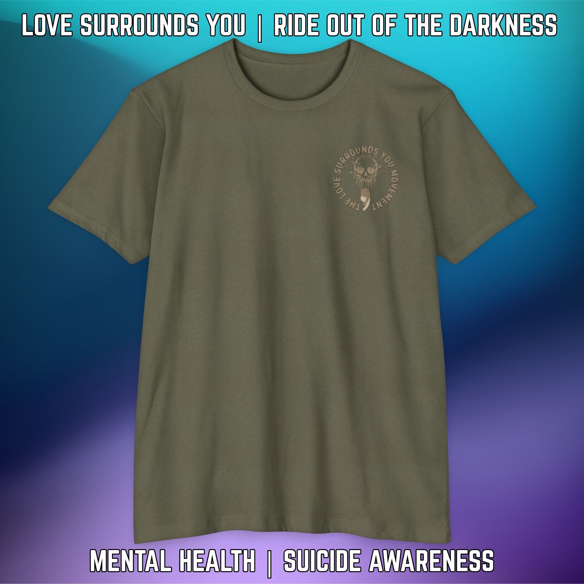 Seeking the Light, Even in Darkness - T-Shirt Next Level 6210 - LSY