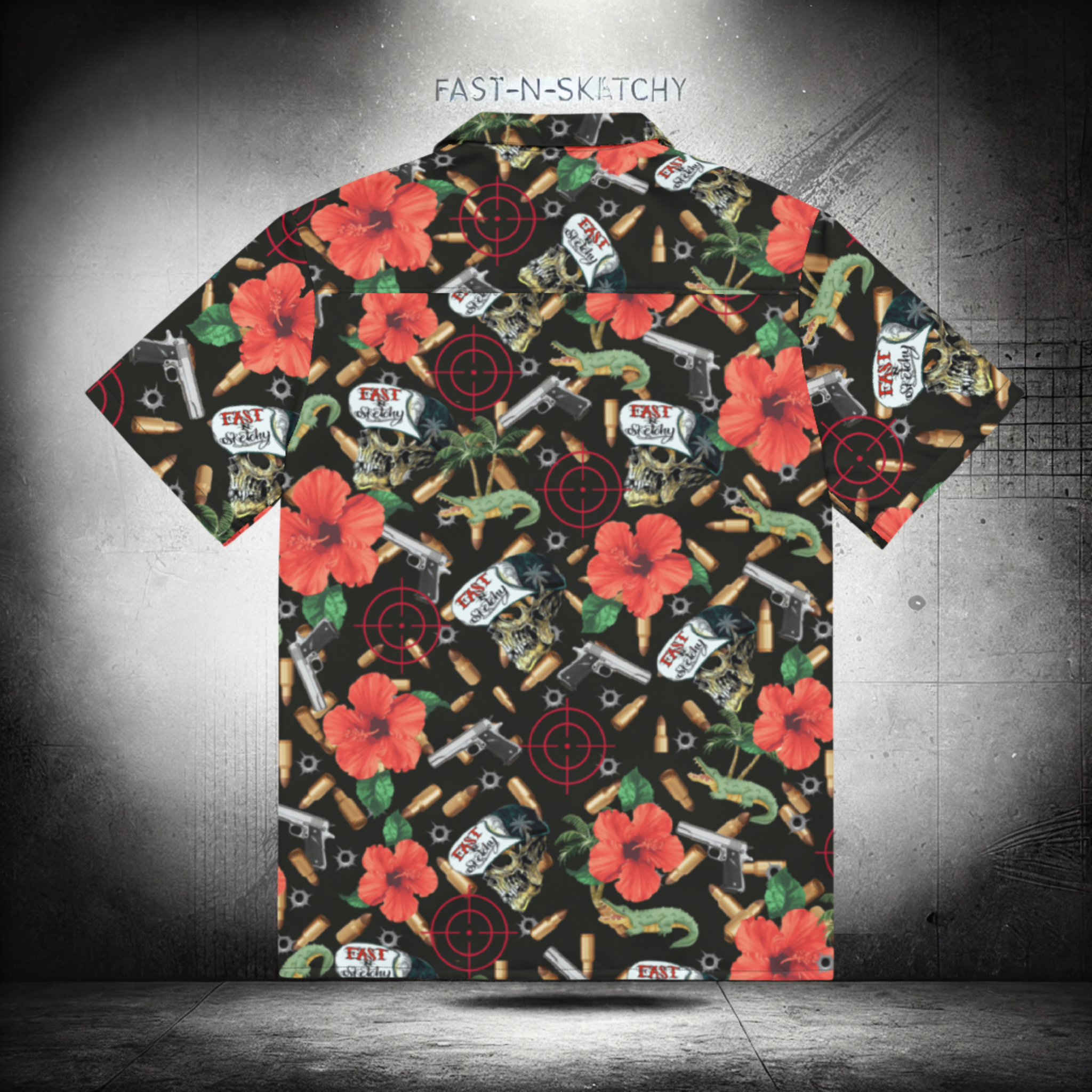 "Hawaiian Style" Button Down Shirt for the Summer Fun