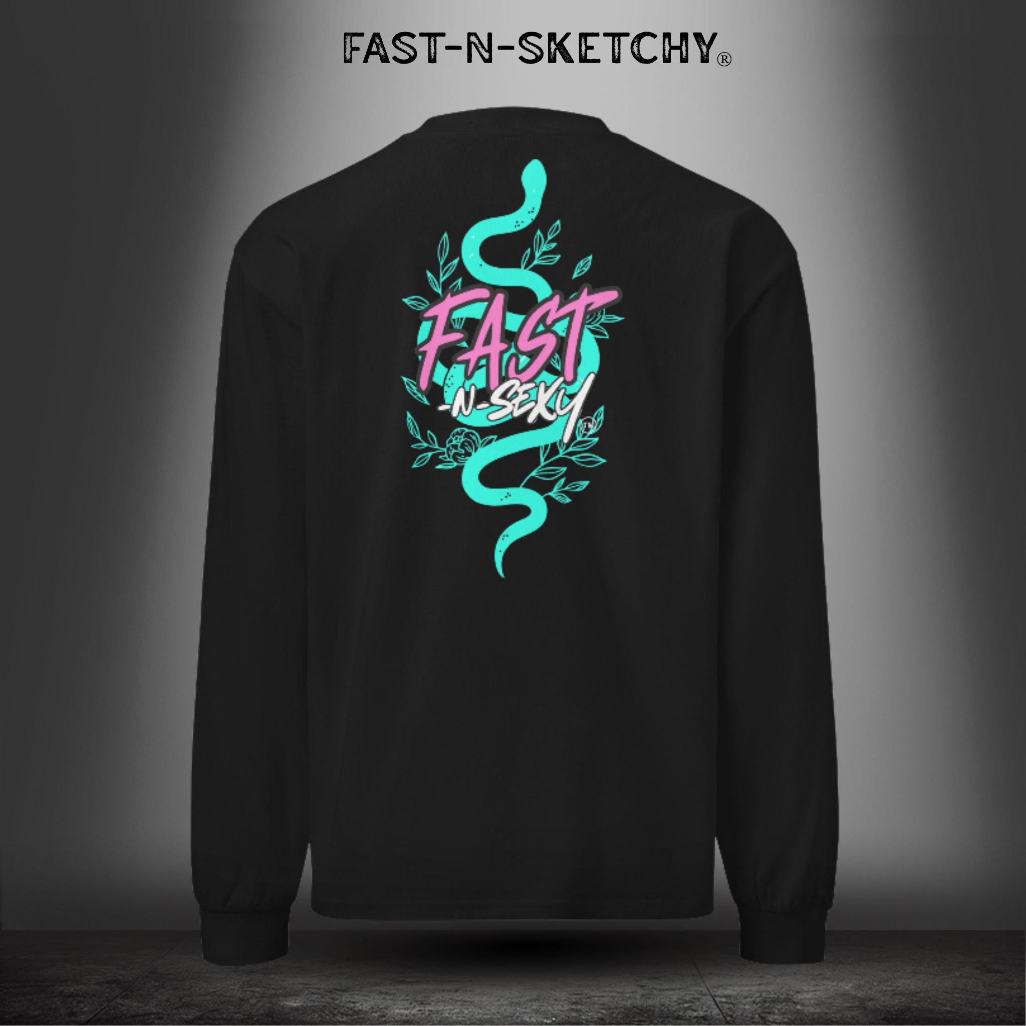 FAST-N-SEXY™ THE YEAR OF THE SNAKE: Premium Heavyweight Long Sleeve Shirt