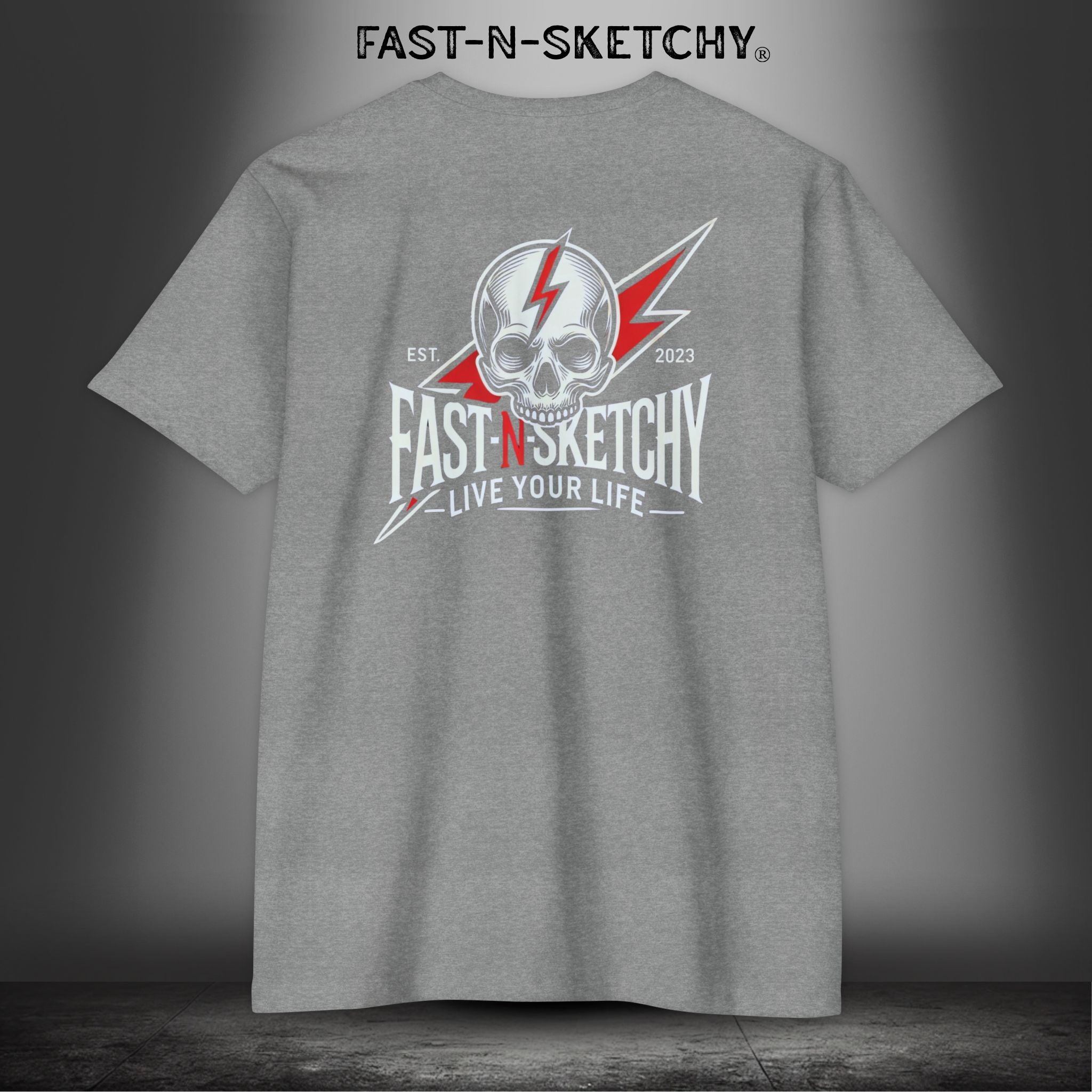 LIVE YOUR LIFE - T-shirt Classic Fit Crewneck - Next Level 6210