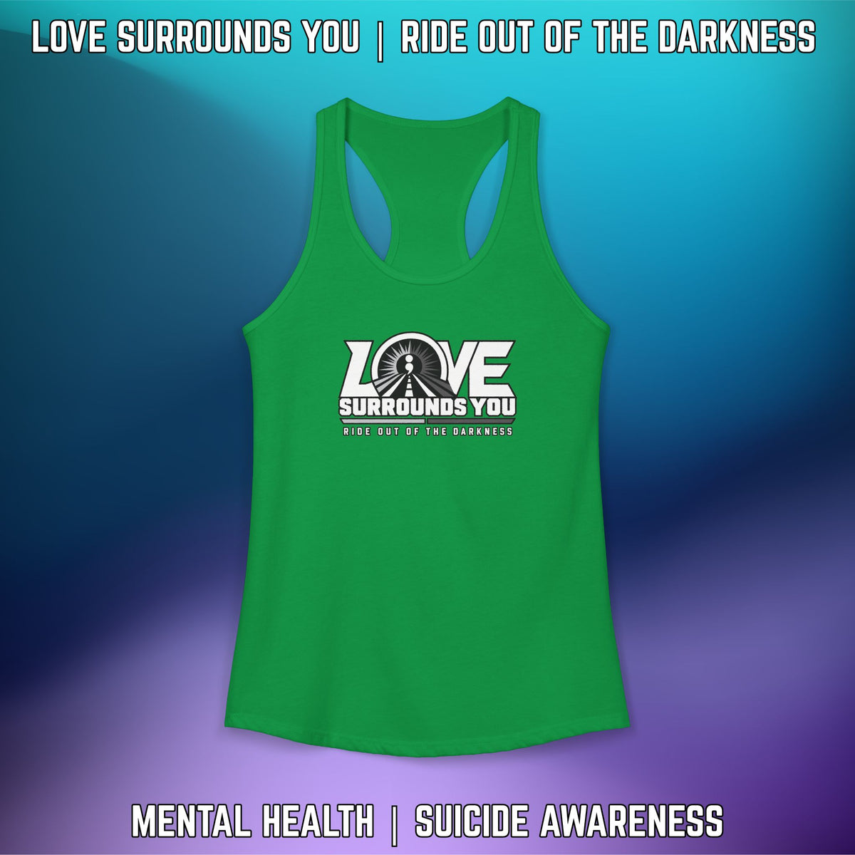 If You're Looking for a Sign.... QR Code Women's Ideal Racerback Tank - LSY